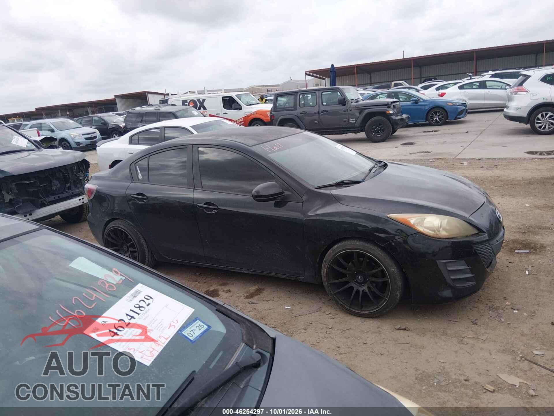 MAZDA MAZDA3 2010 - JM1BL1SF7A1177874