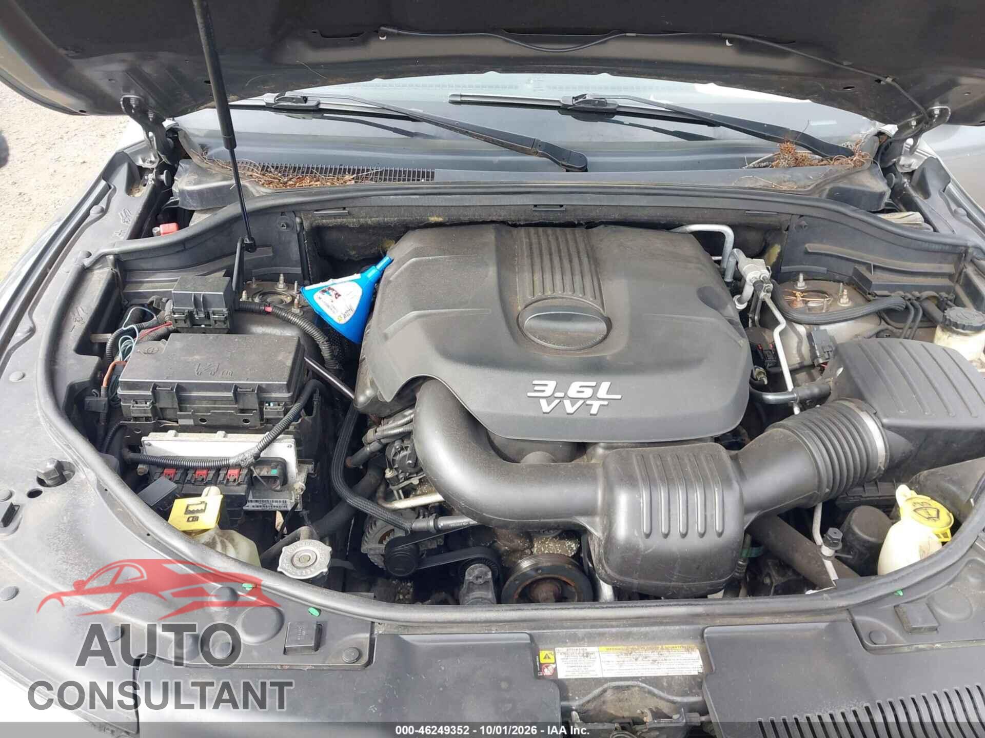 DODGE DURANGO 2012 - 1C4RDJAGXCC112319