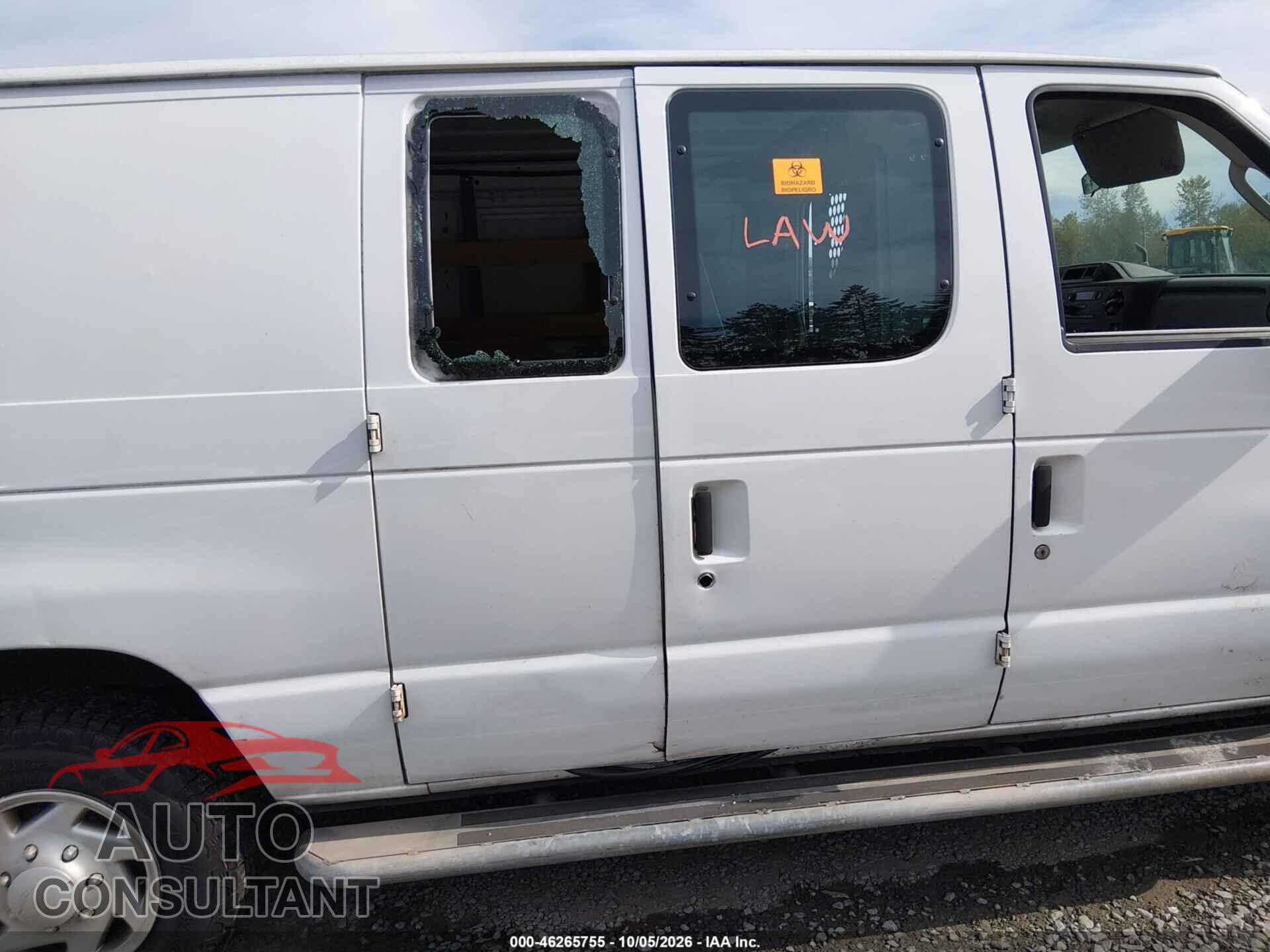 FORD E-250 2013 - 1FTNE2EW8DDB22572