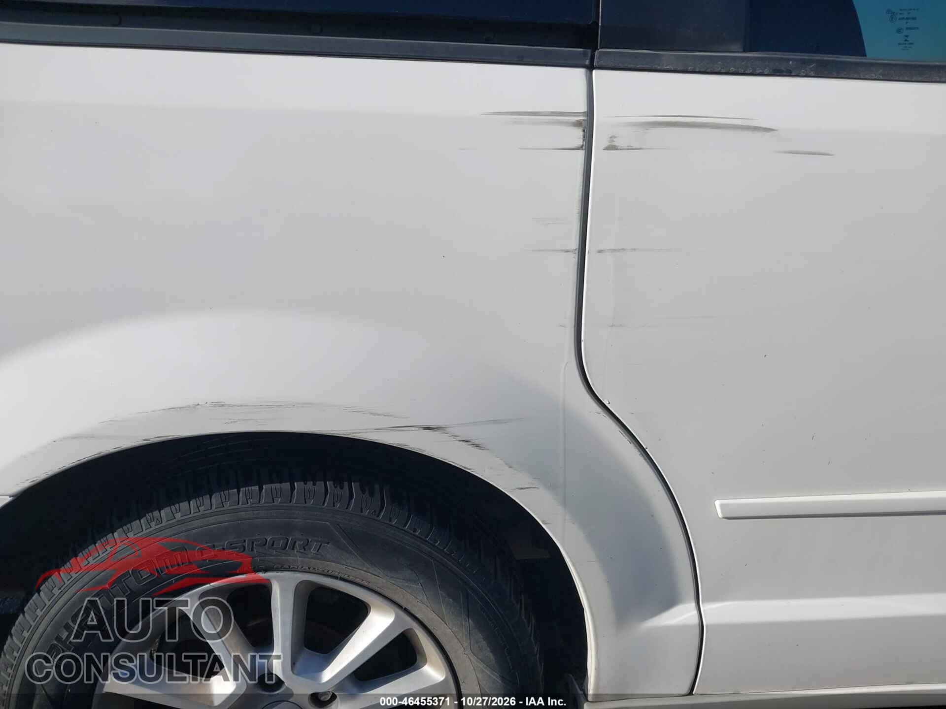 DODGE GRAND CARAVAN 2013 - 2C4RDGEG9DR615491
