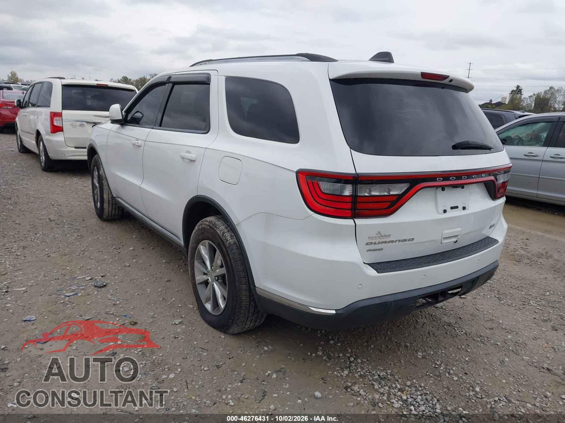 DODGE DURANGO 2015 - 1C4RDJAG6FC741404