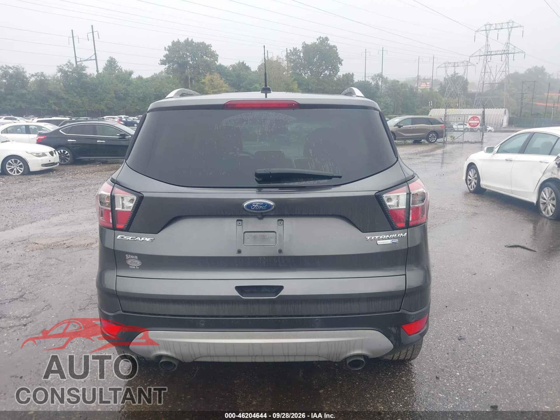 FORD ESCAPE 2017 - 1FMCU9J99HUC30770