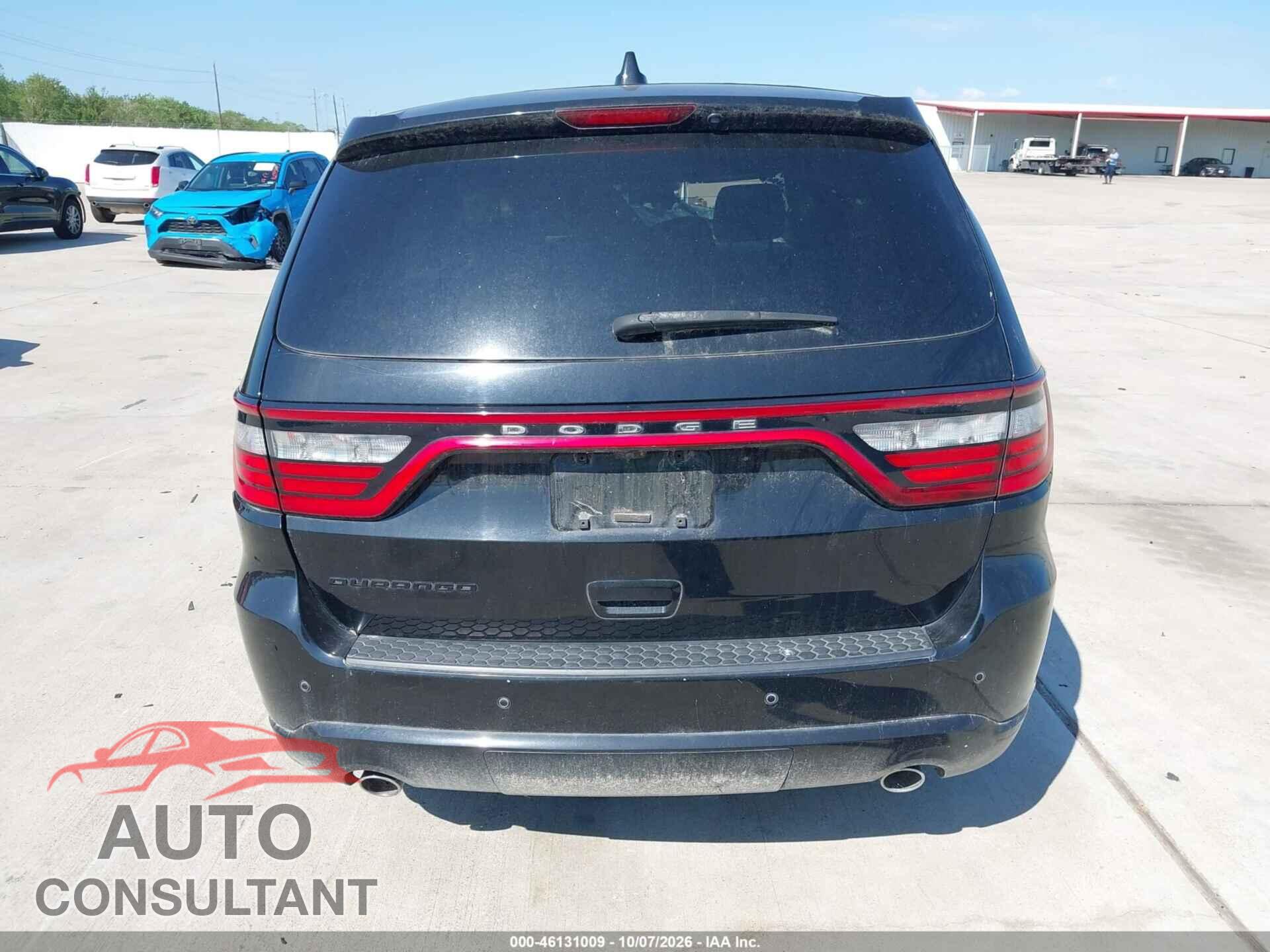 DODGE DURANGO 2019 - 1C4RDHAGXKC847549