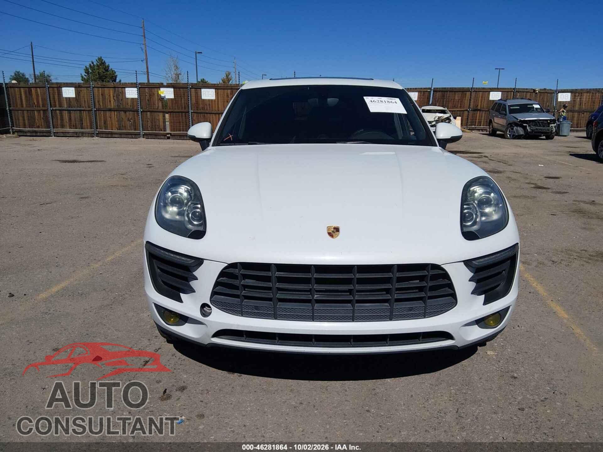 PORSCHE MACAN 2016 - WP1AB2A5XGLB58793