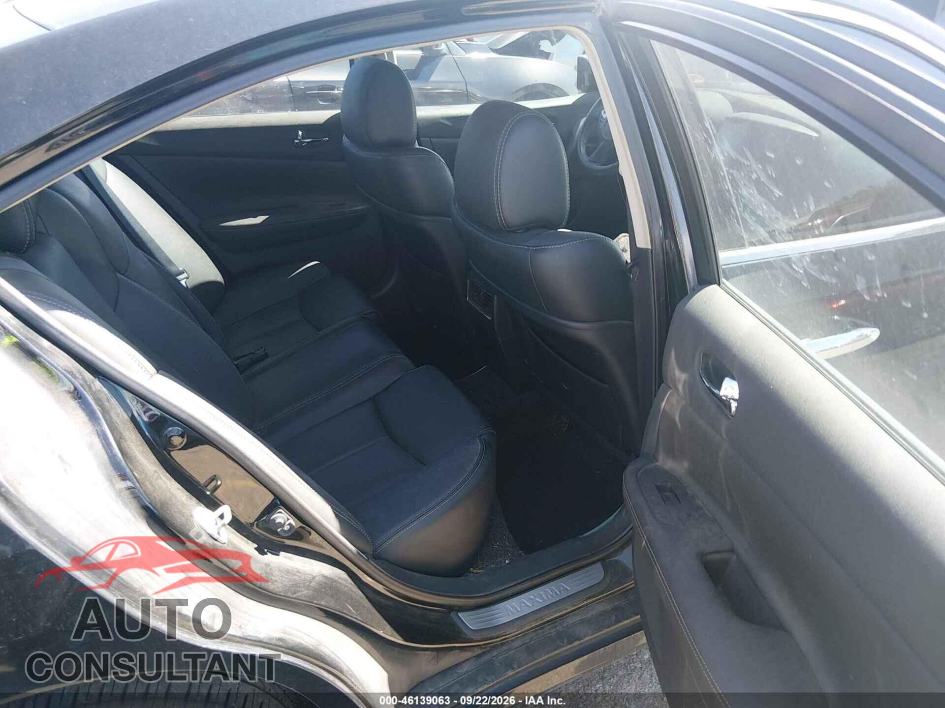 NISSAN MAXIMA 2012 - 1N4AA5AP1CC836175