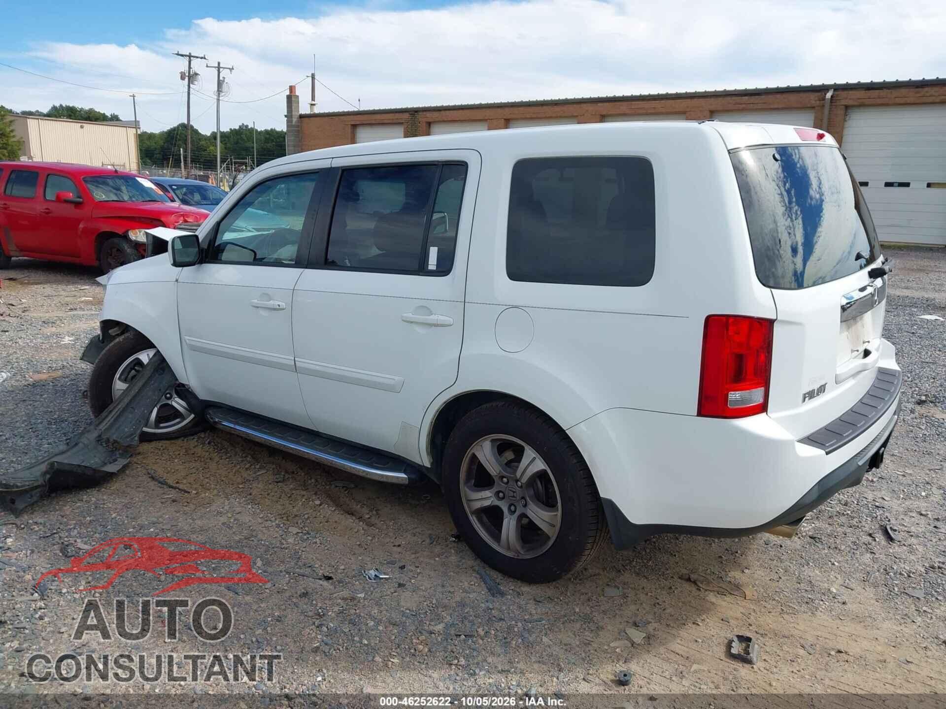 HONDA PILOT 2012 - 5FNYF3H58CB017105