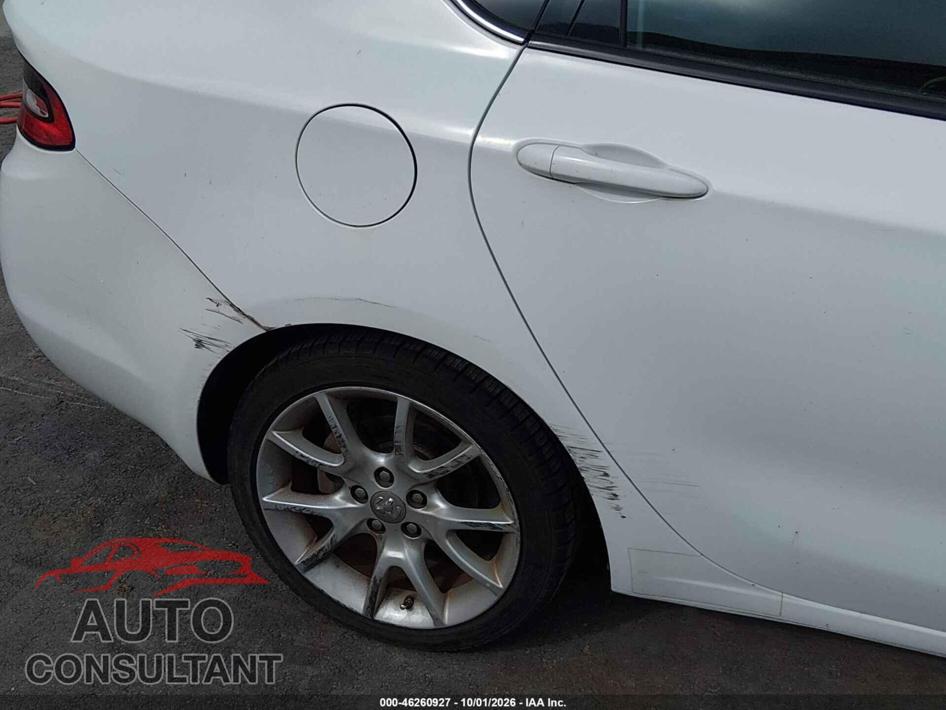 DODGE DART 2013 - 1C3CDFBA5DD225995