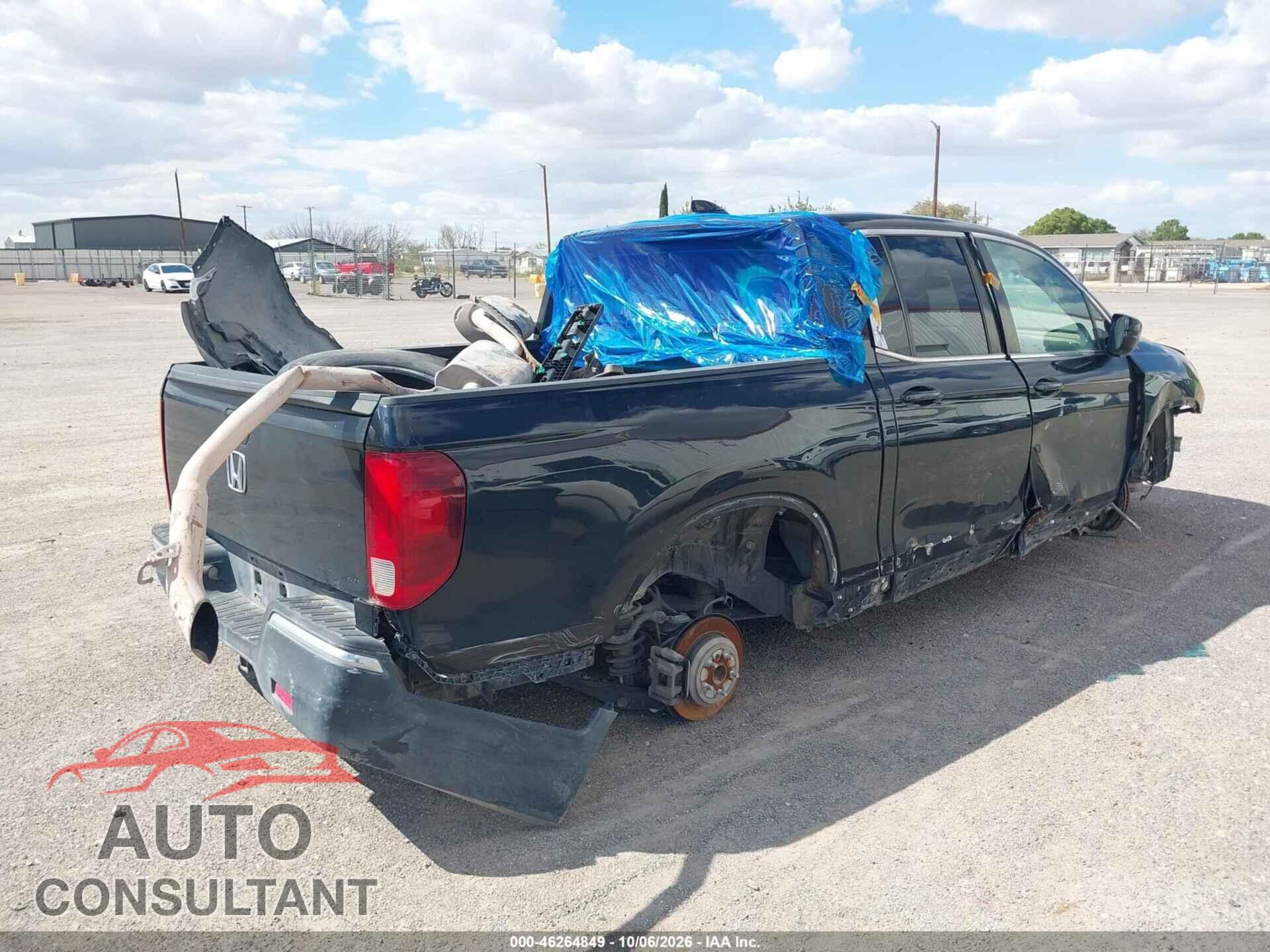 HONDA RIDGELINE 2017 - 5FPYK2F54HB001054