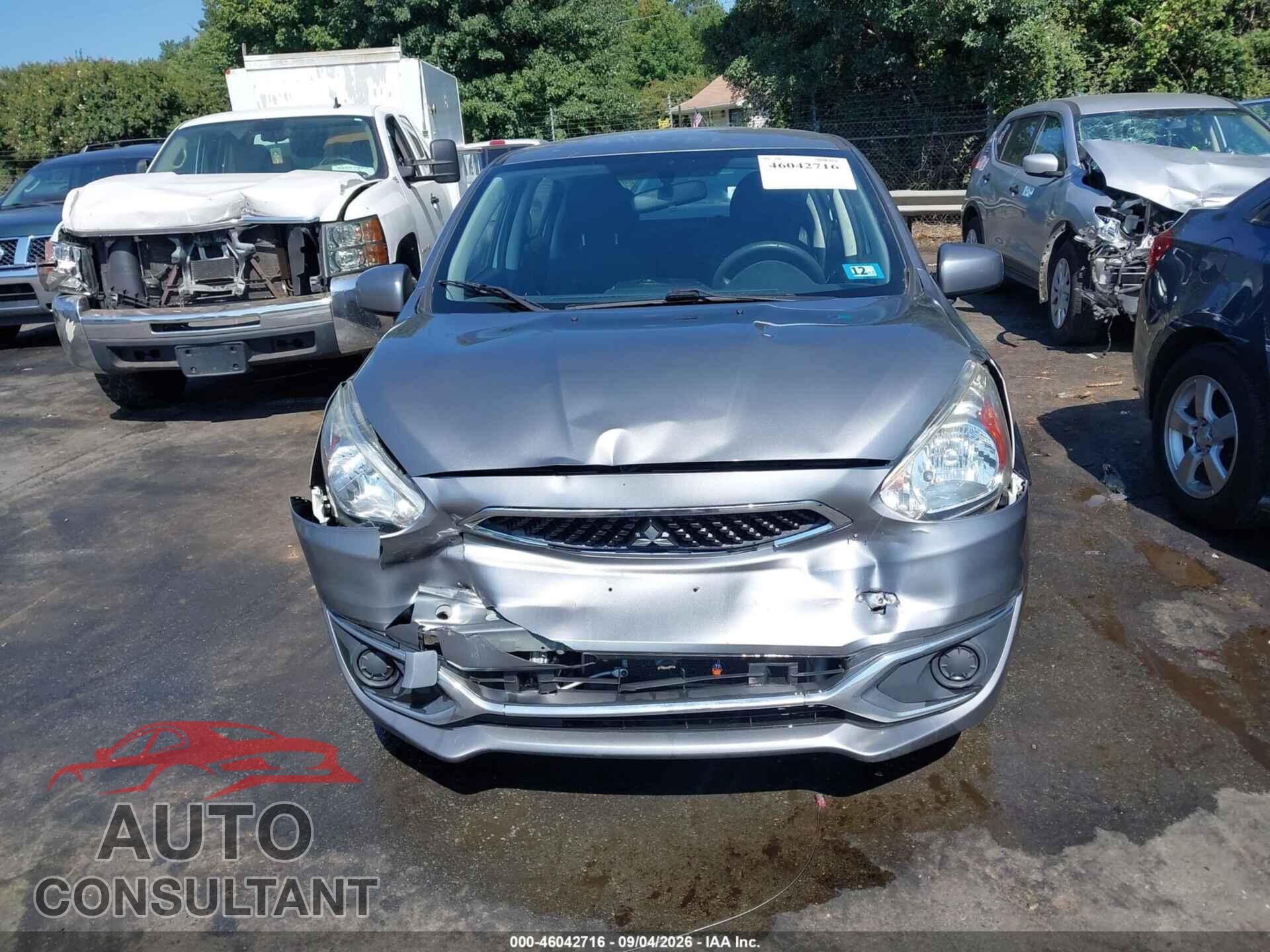 MITSUBISHI MIRAGE 2017 - ML32A3HJ0HH011374