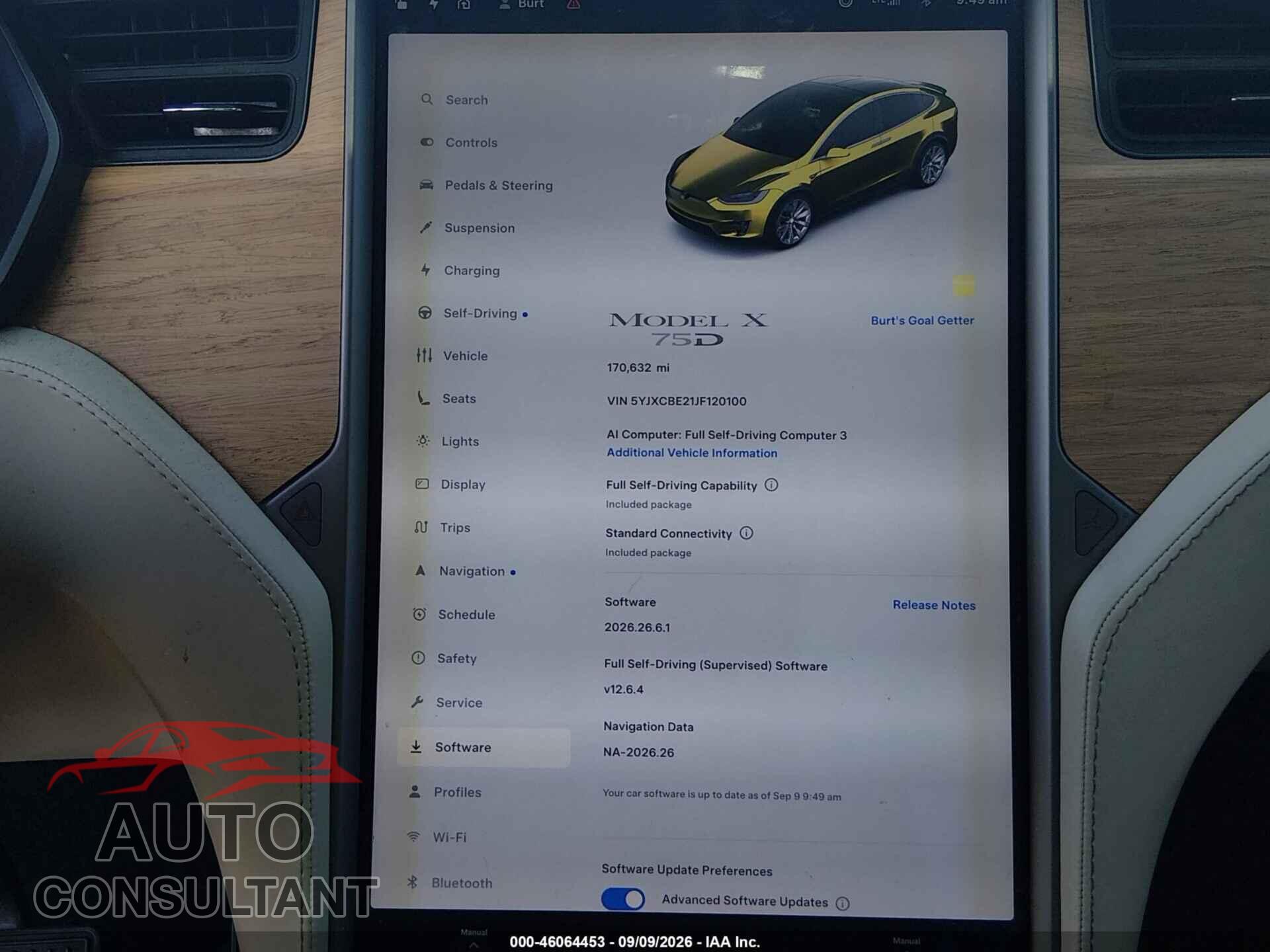 TESLA MODEL X 2018 - 5YJXCBE21JF120100