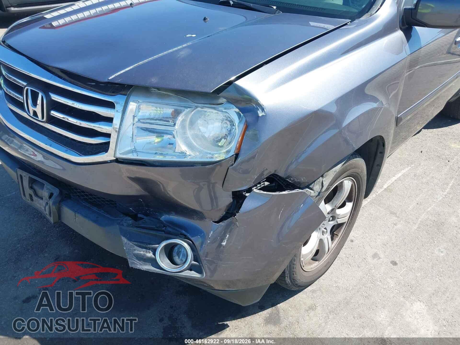 HONDA PILOT 2015 - 5FNYF4H57FB026355