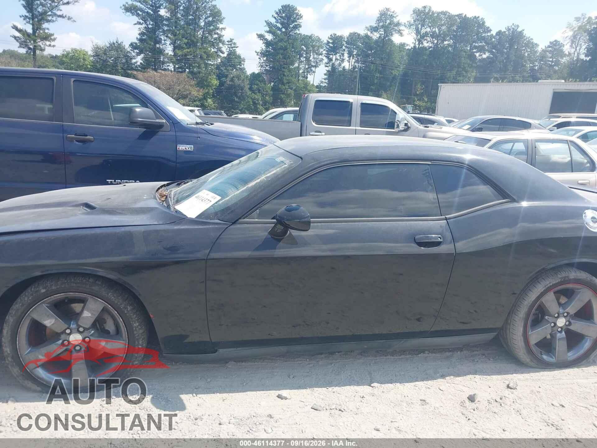 DODGE CHALLENGER 2012 - 2C3CDYAG6CH291409