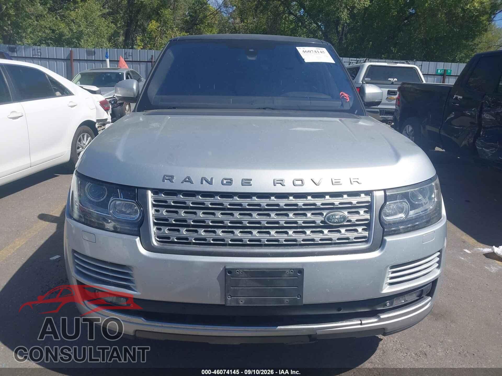 LAND ROVER RANGE ROVER 2015 - SALGS2TF6FA242355