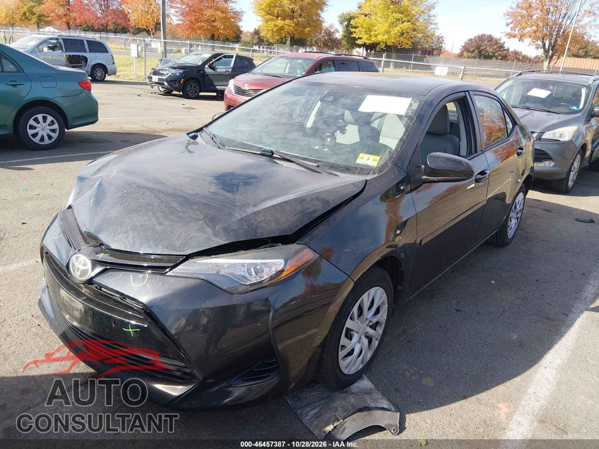 TOYOTA COROLLA 2017 - 2T1BURHEXHC802428