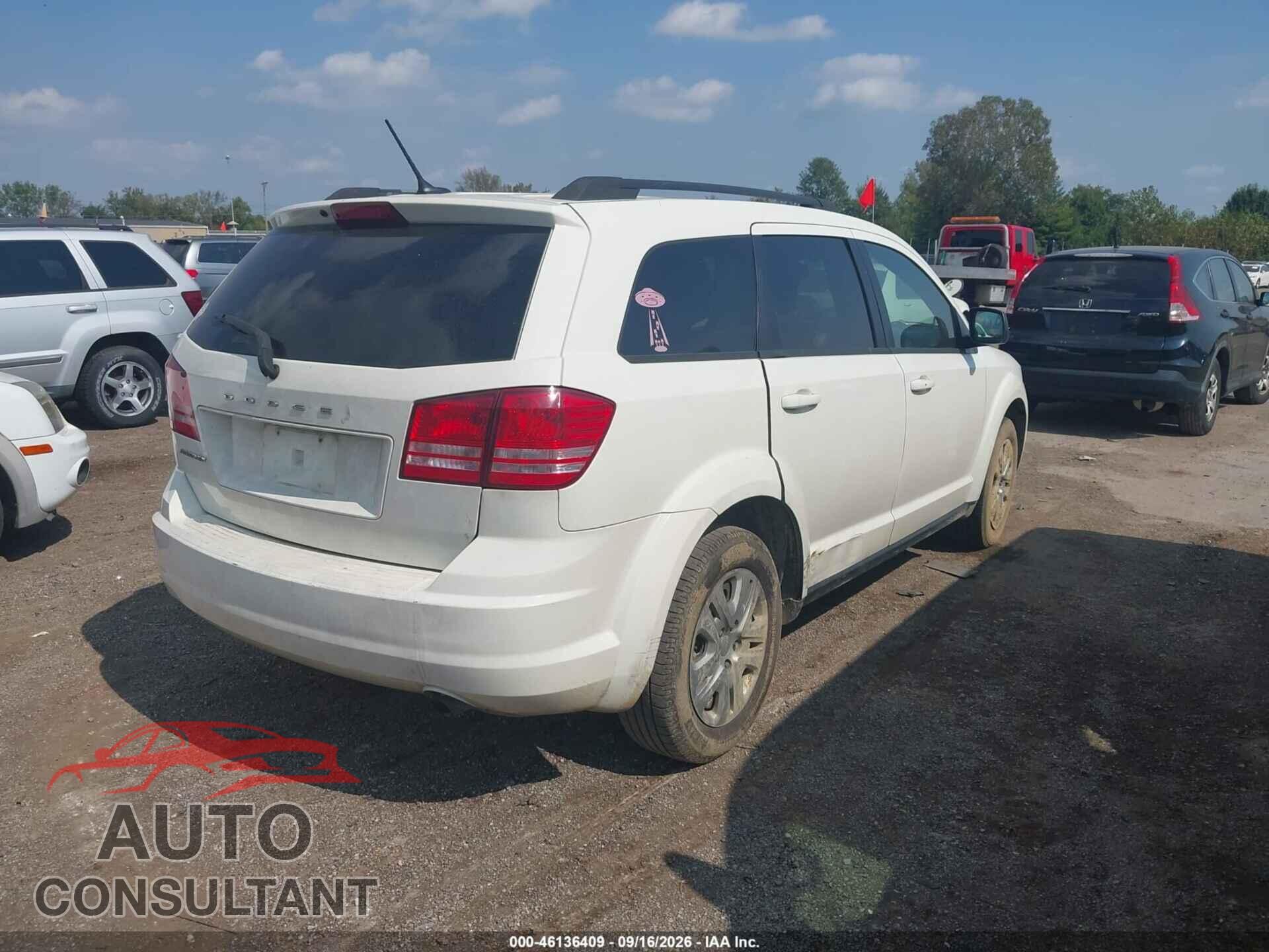 DODGE JOURNEY 2017 - 3C4PDCAB9HT602253