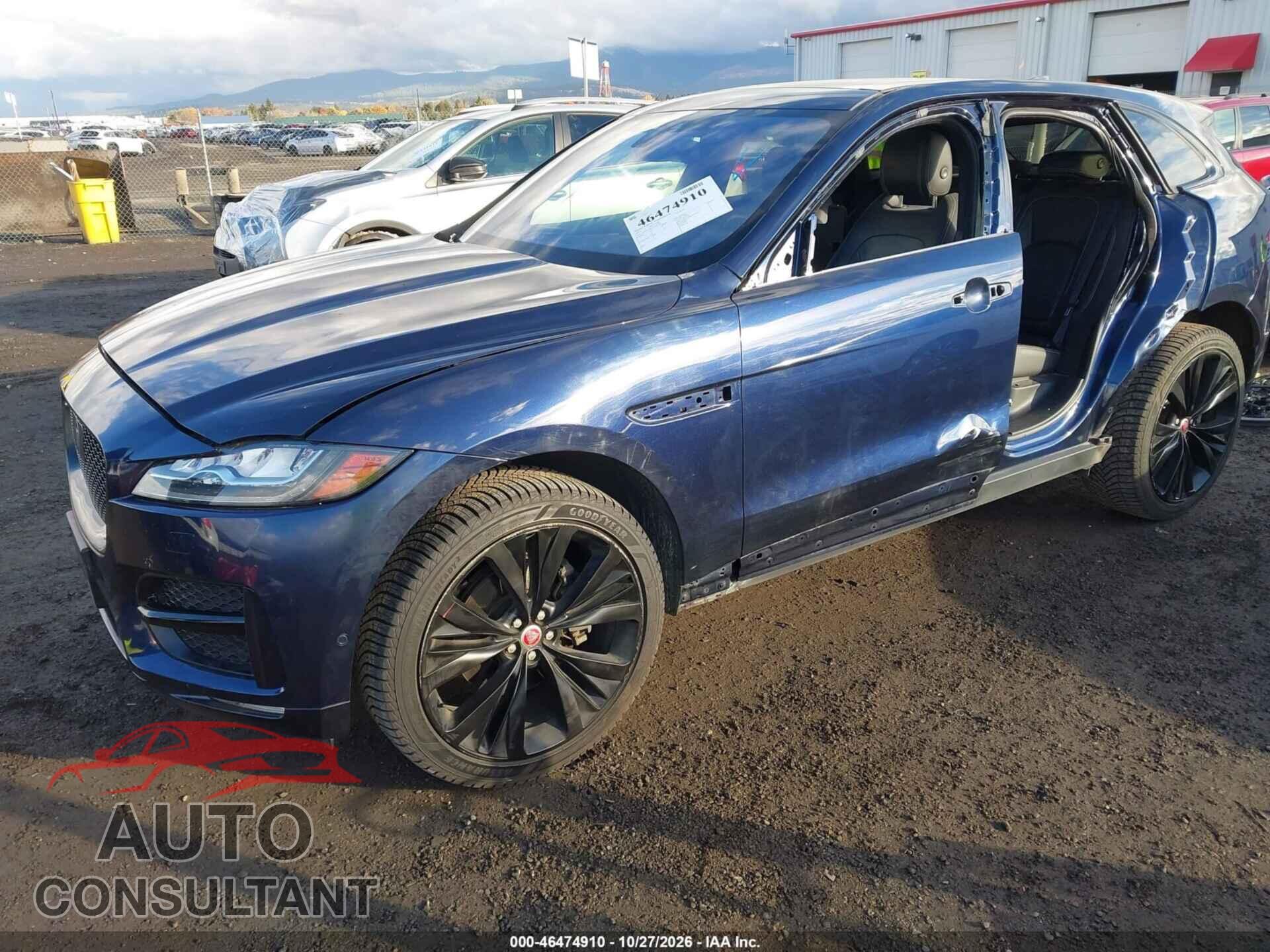 JAGUAR F-PACE 2017 - SADCL2BV1HA892701