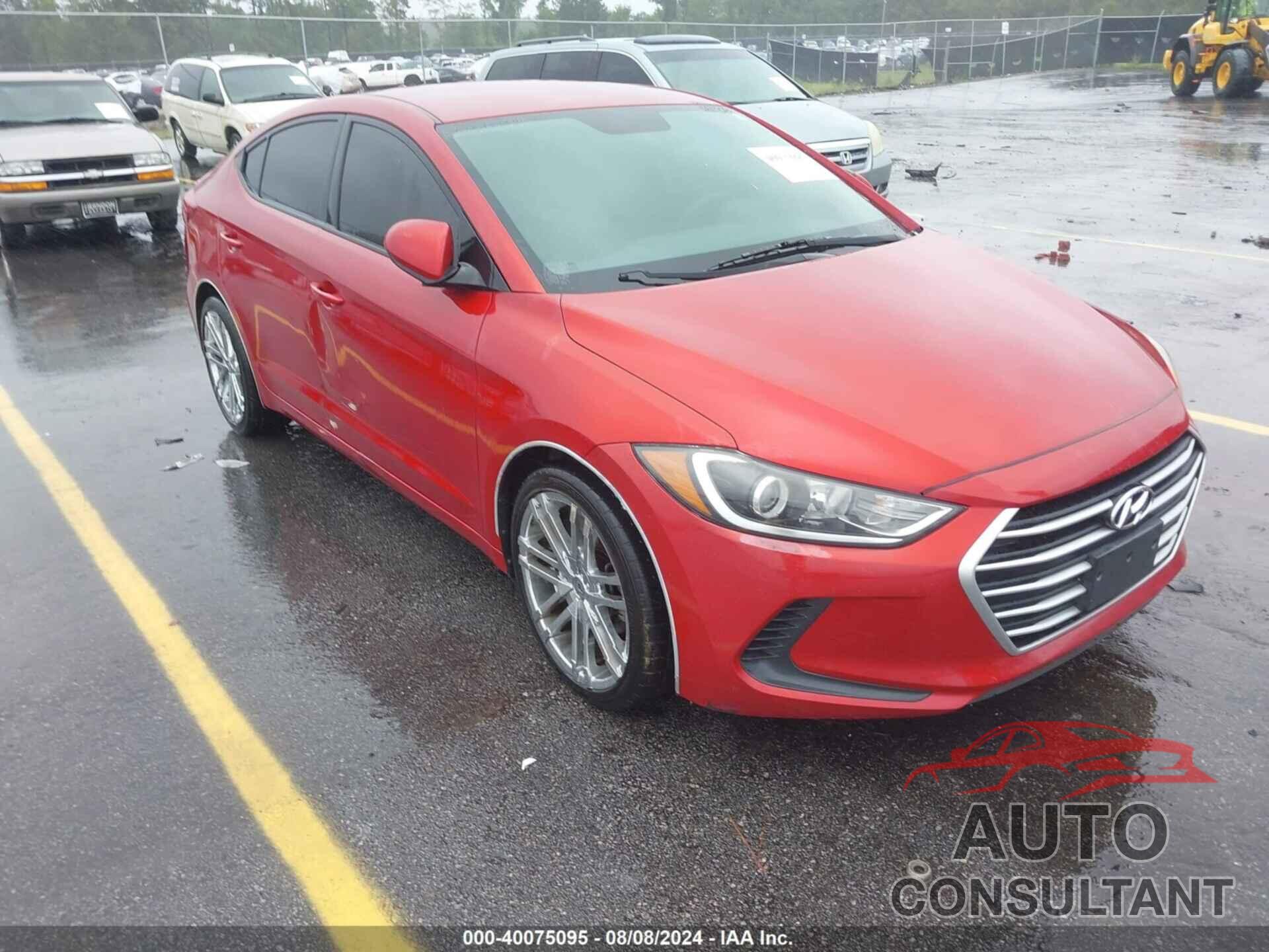 HYUNDAI ELANTRA 2017 - 5NPD74LF4HH202276