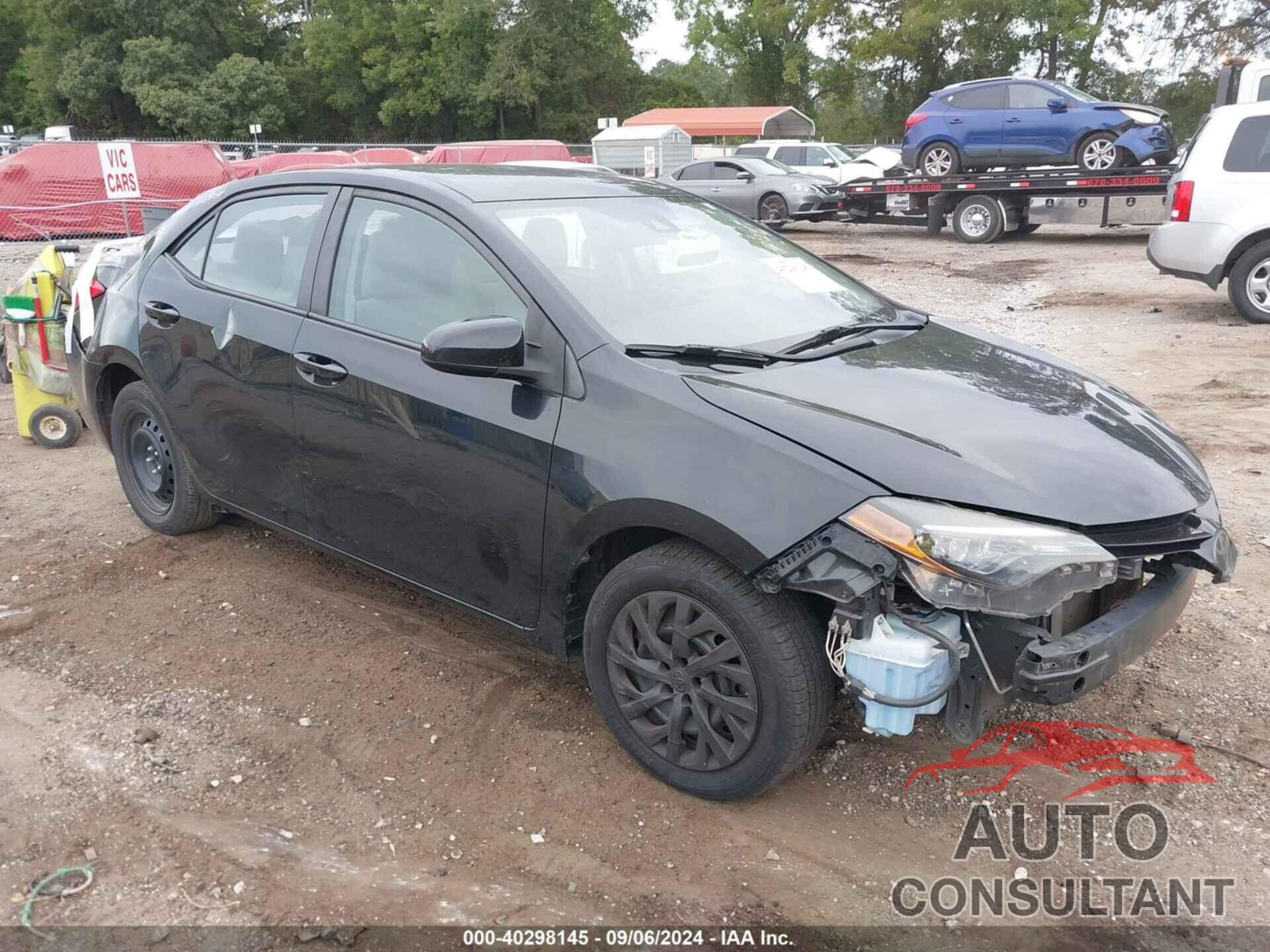 TOYOTA COROLLA 2018 - 2T1BURHE1JC019861
