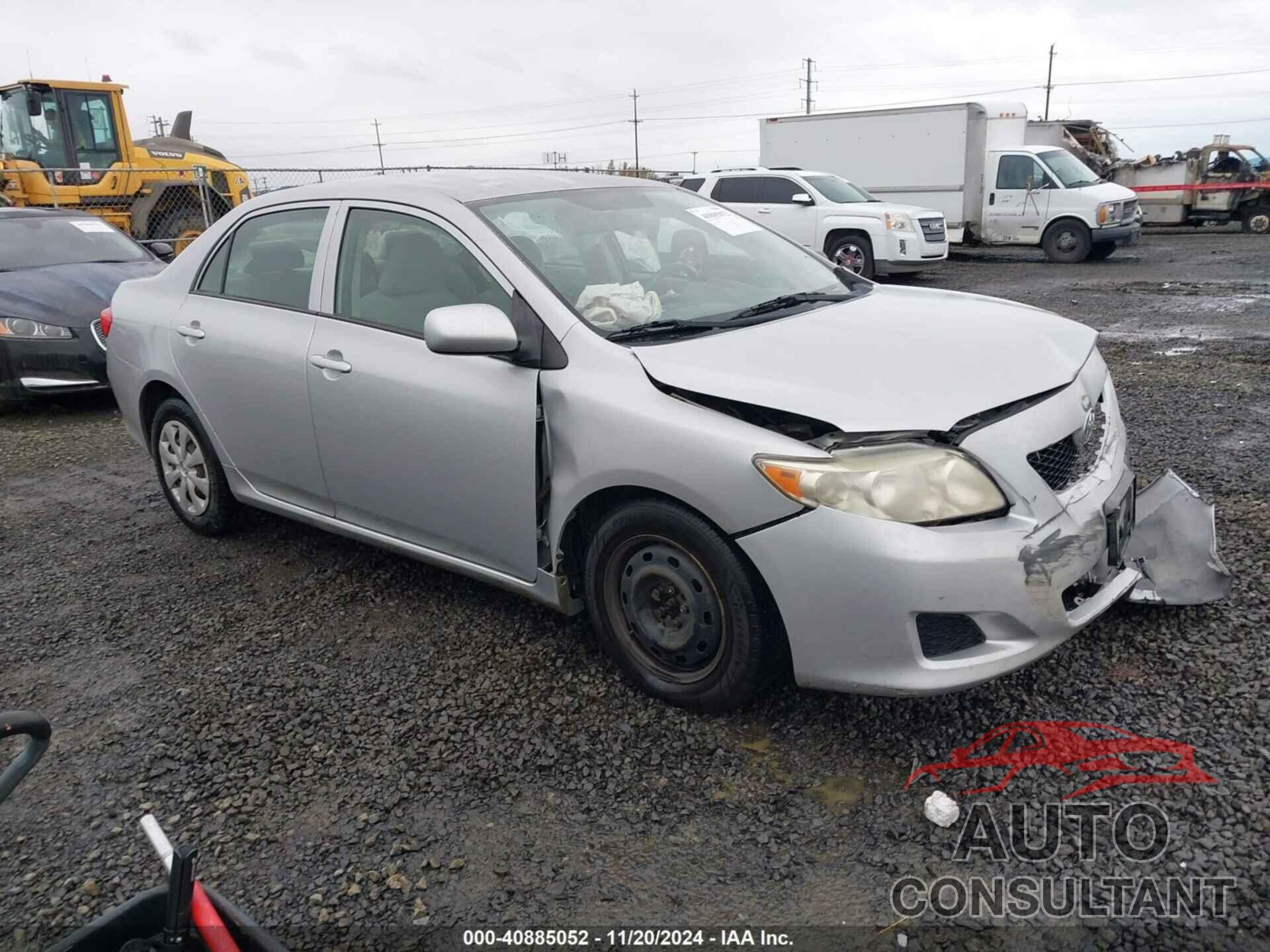 TOYOTA COROLLA 2009 - JTDBL40EX99088759