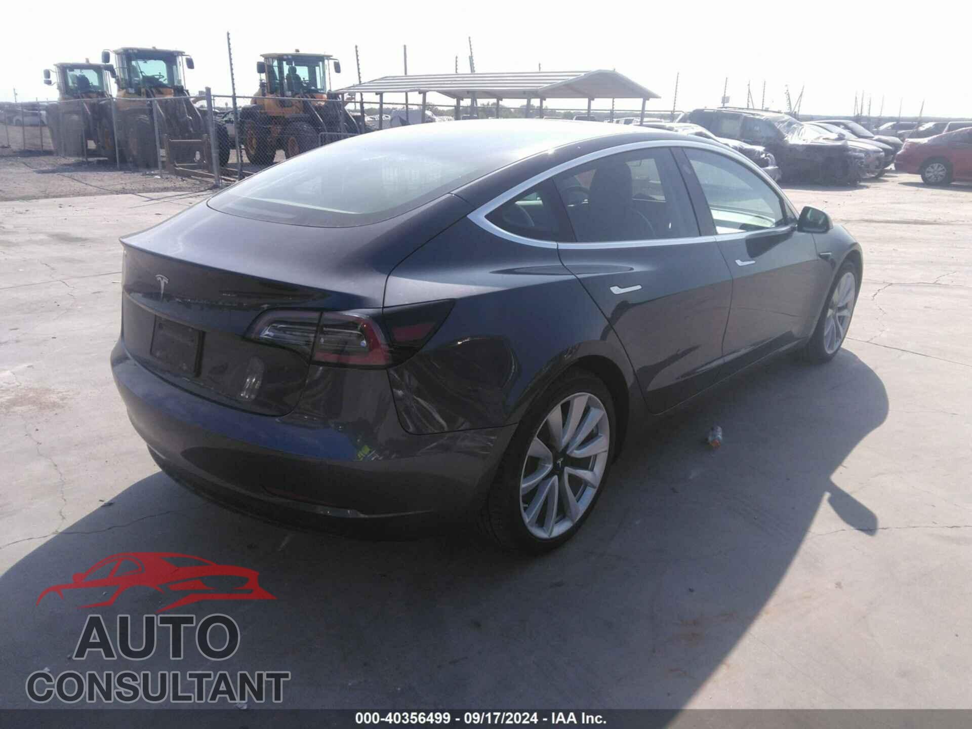 TESLA MODEL 3 2019 - 5YJ3E1EA0KF425454