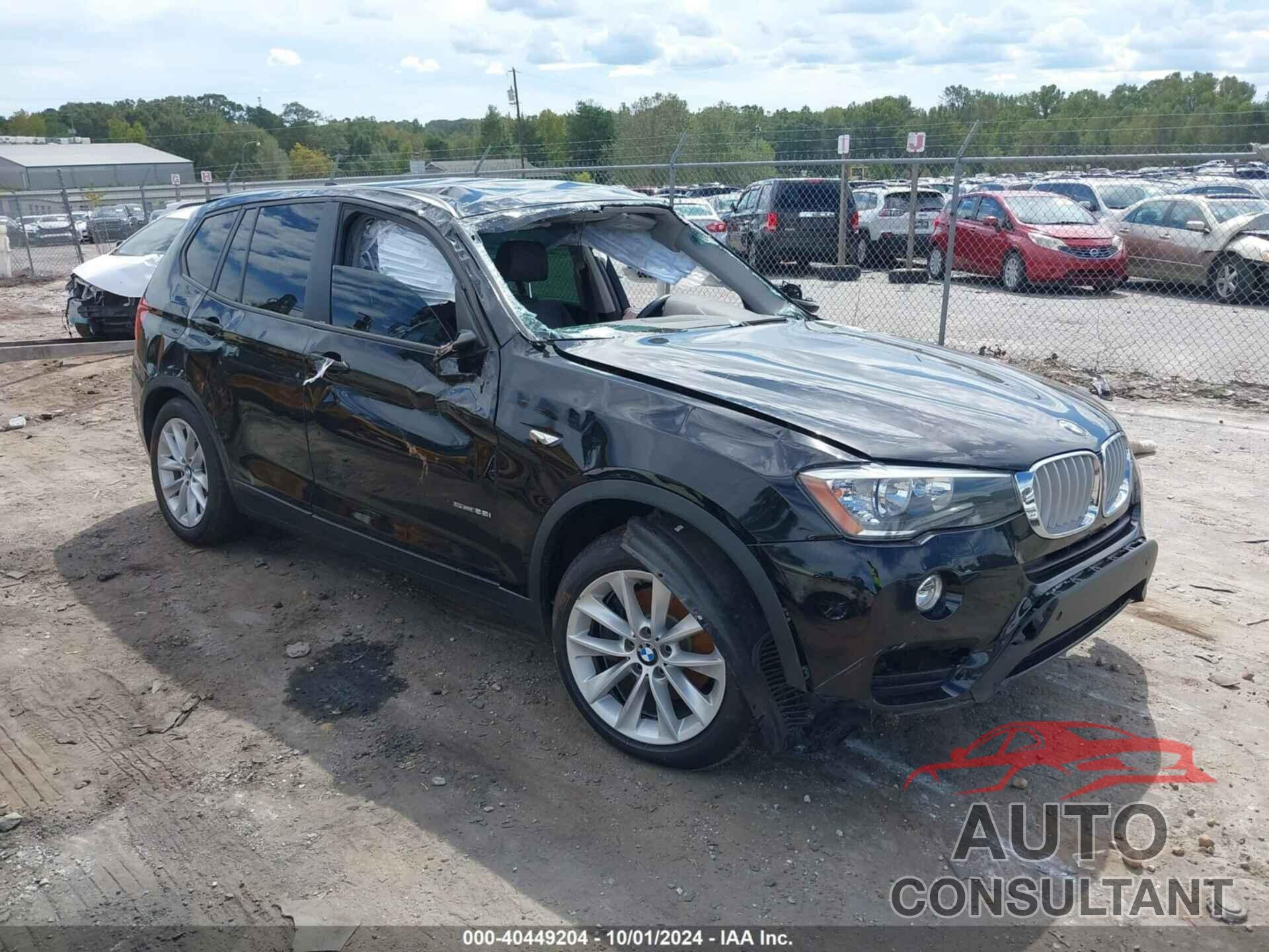 BMW X3 2017 - 5UXWZ7C30H0V89477