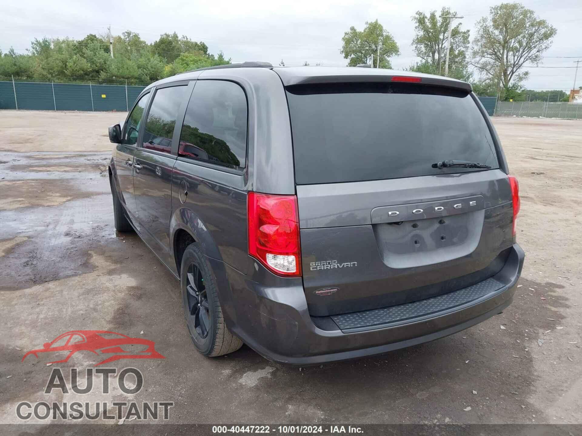 DODGE GRAND CARAVAN 2019 - 2C4RDGCG5KR730055