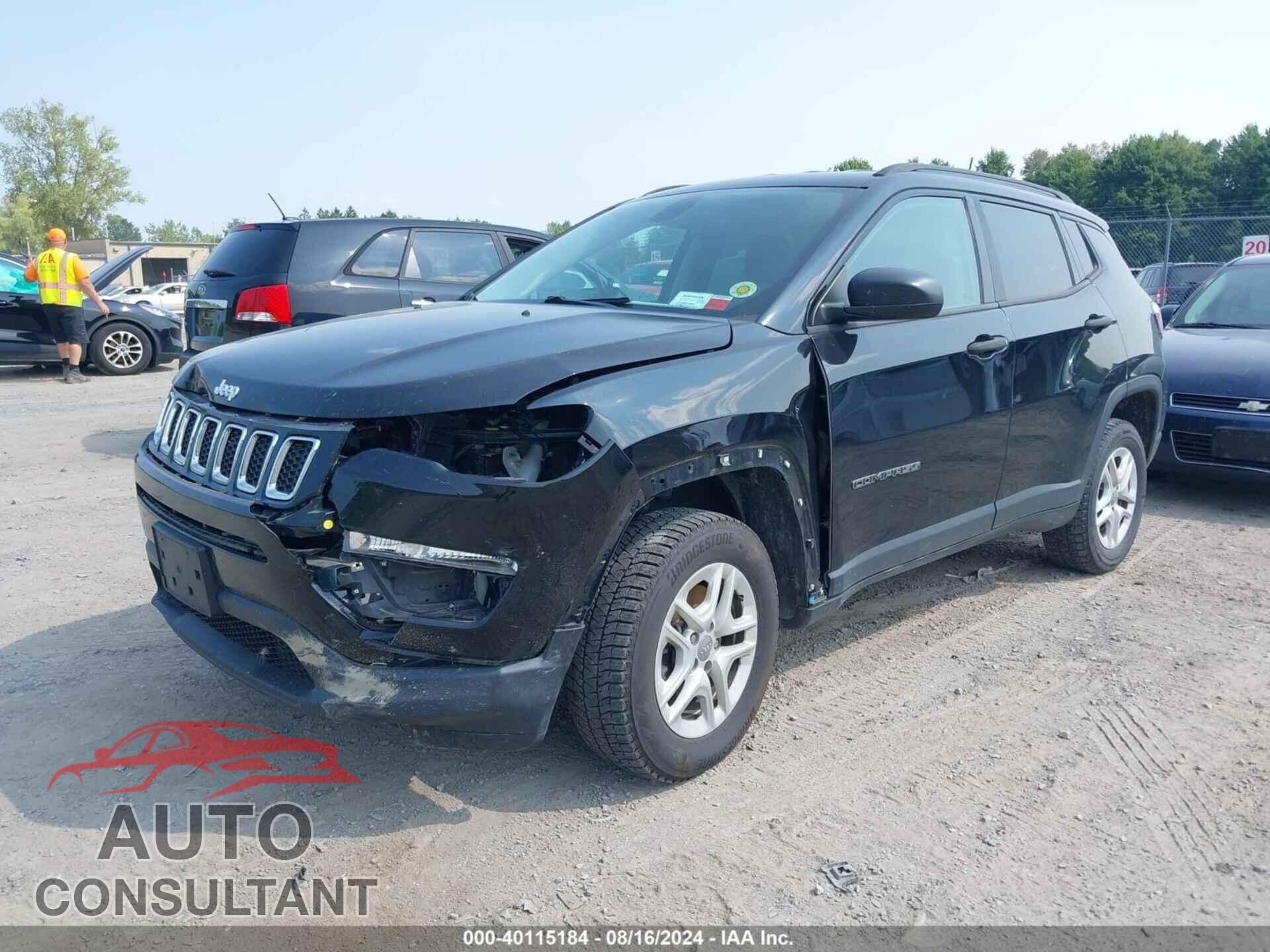 JEEP NEW COMPASS 2017 - 3C4NJDAB9HT596931