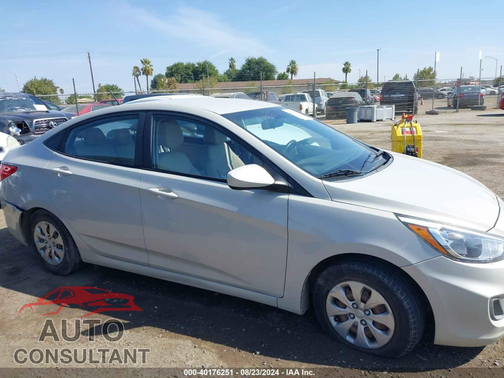 HYUNDAI ACCENT 2016 - KMHCT4AE2GU123786