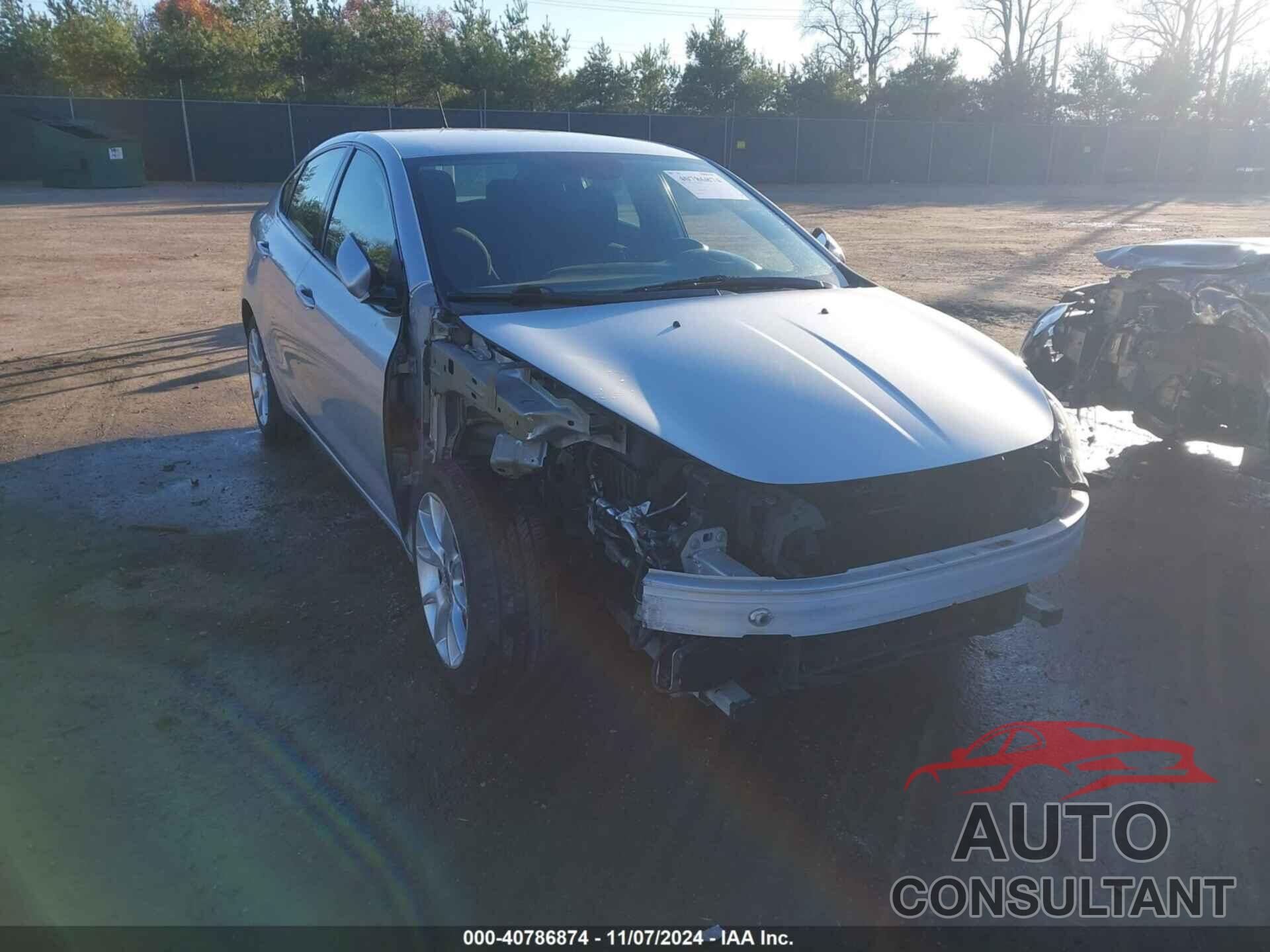 DODGE DART 2013 - 1C3CDFBA6DD241798