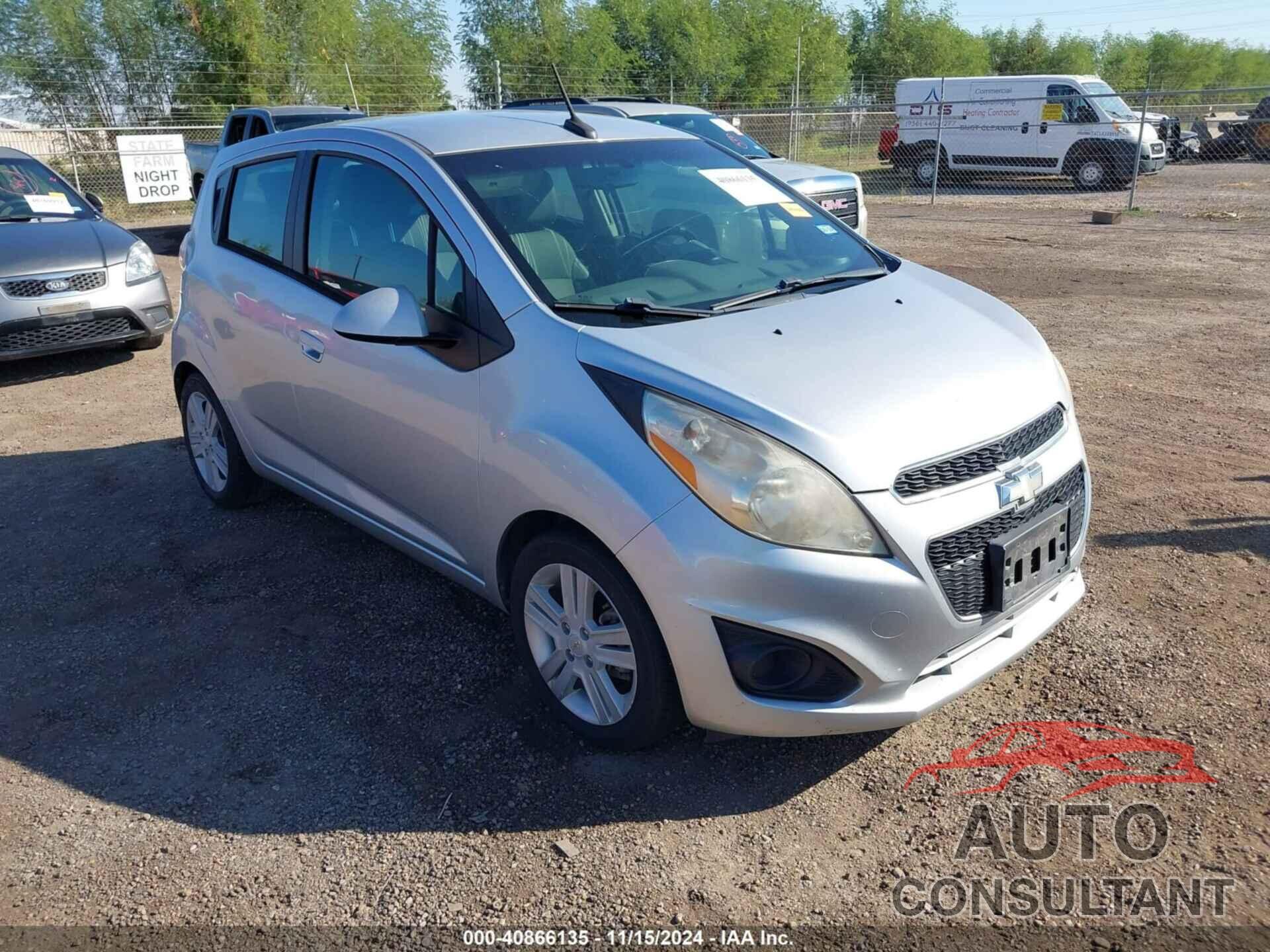 CHEVROLET SPARK 2014 - KL8CD6S93EC551702