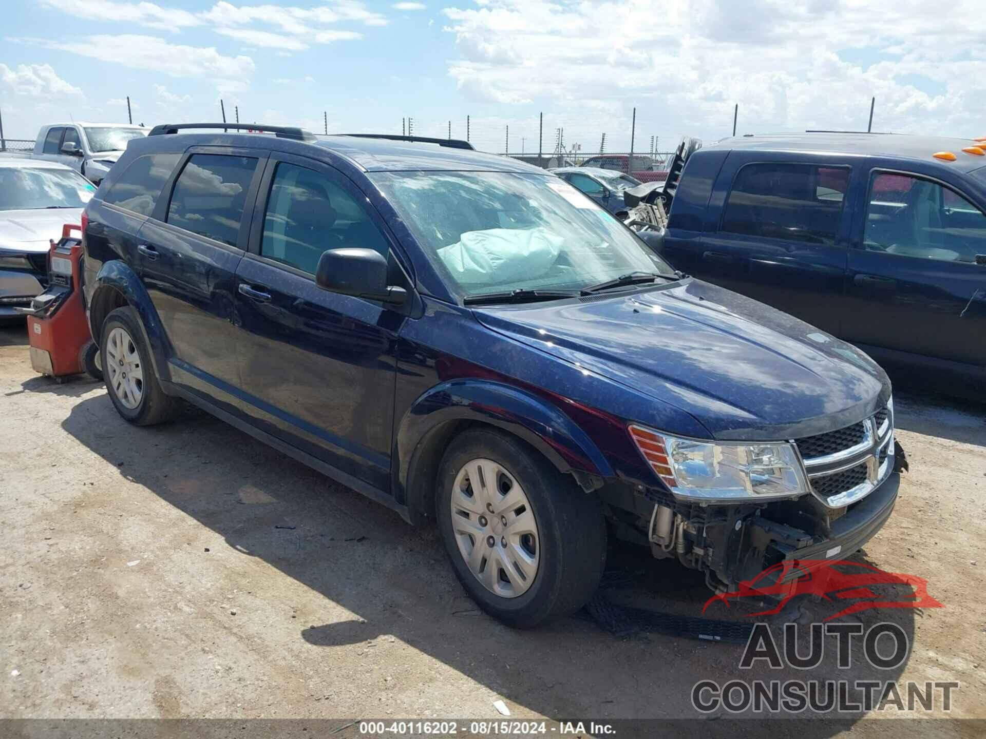 DODGE JOURNEY 2020 - 3C4PDCAB4LT237666