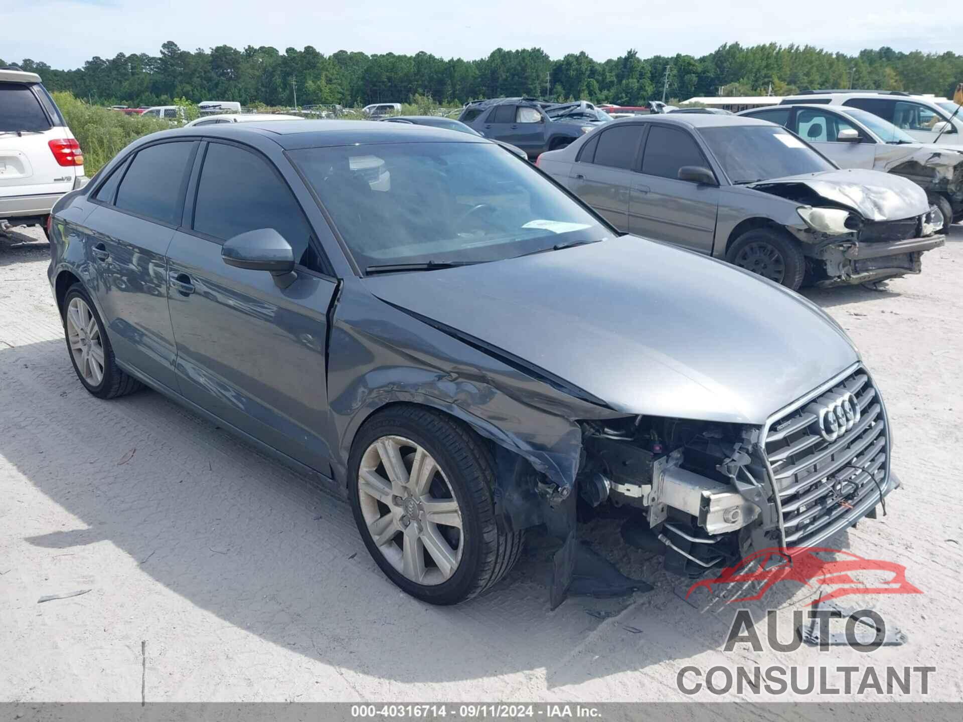 AUDI A3 2016 - WAUB8GFF2G1074785