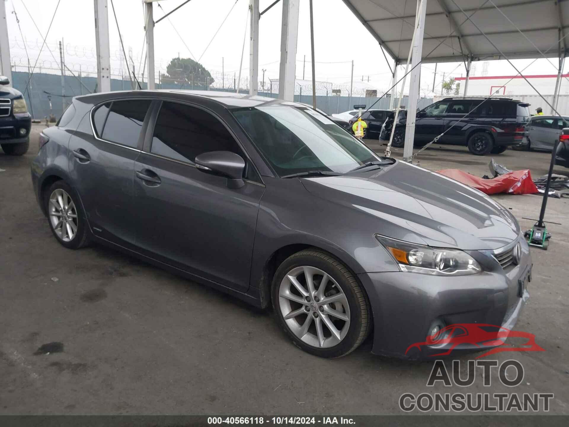 LEXUS CT 200H 2013 - JTHKD5BH6D2142813