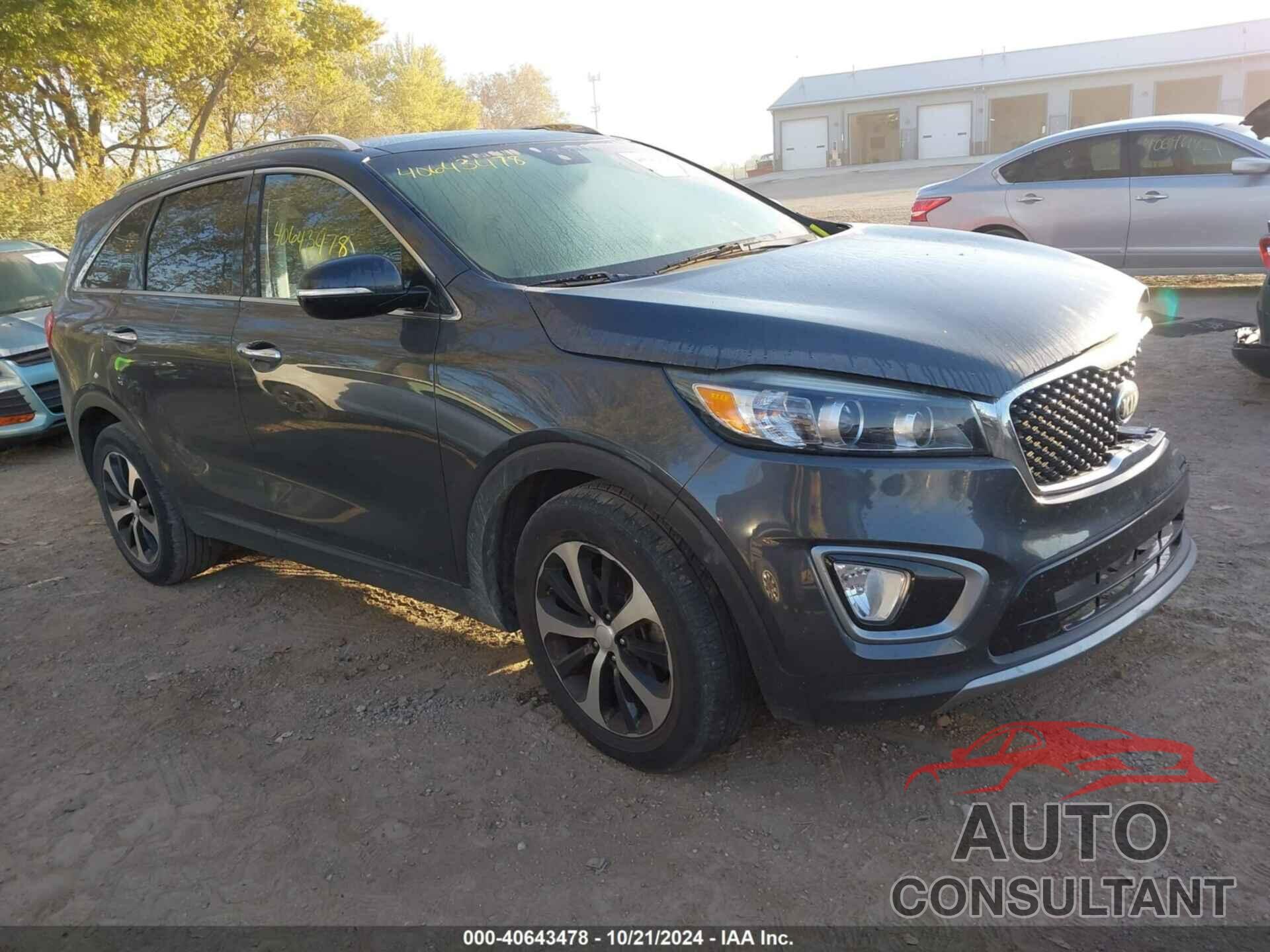 KIA SORENTO 2016 - 5XYPH4A58GG182480