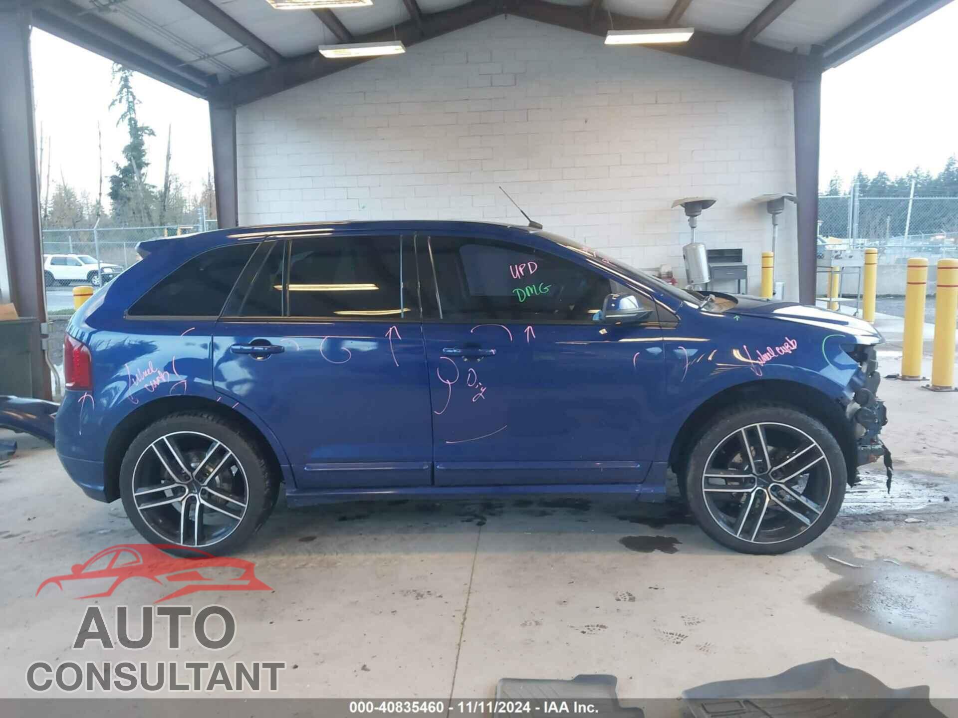 FORD EDGE 2013 - 2FMDK4AK8DBA49921