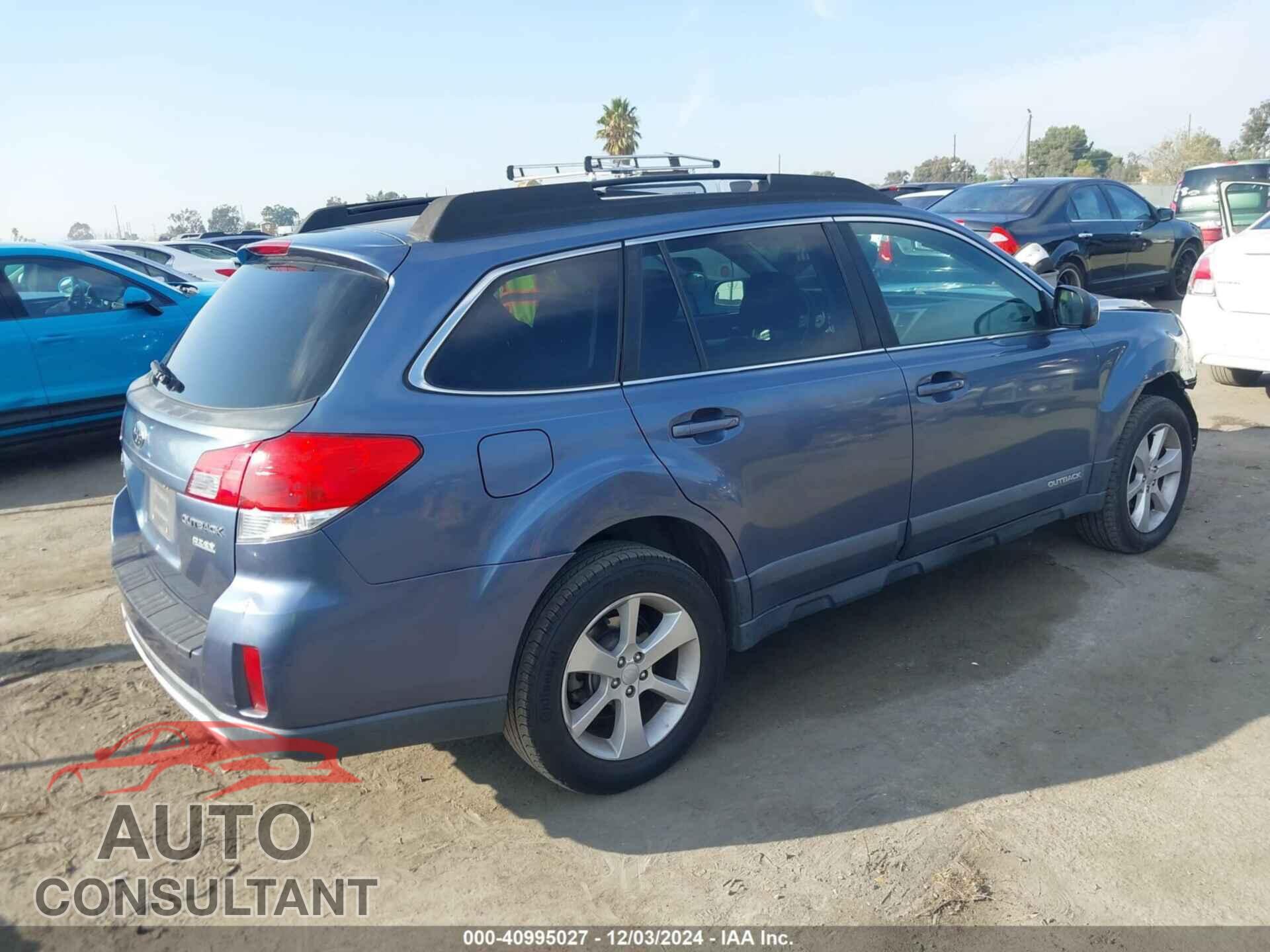 SUBARU OUTBACK 2013 - 4S4BRBCC1D3236365