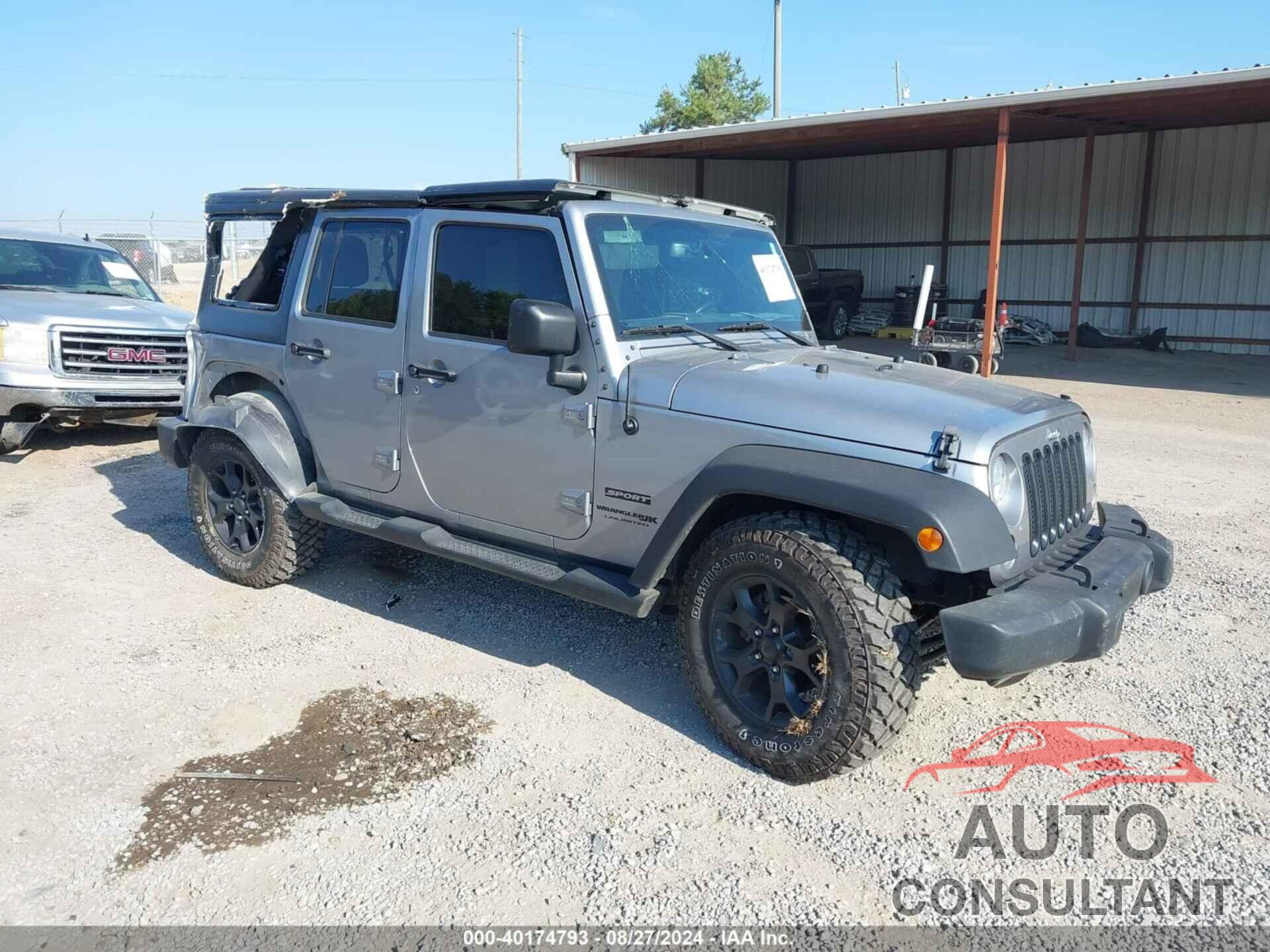 JEEP WRANGLER JK UNLIMITED 2018 - 1C4BJWDG0JL800488