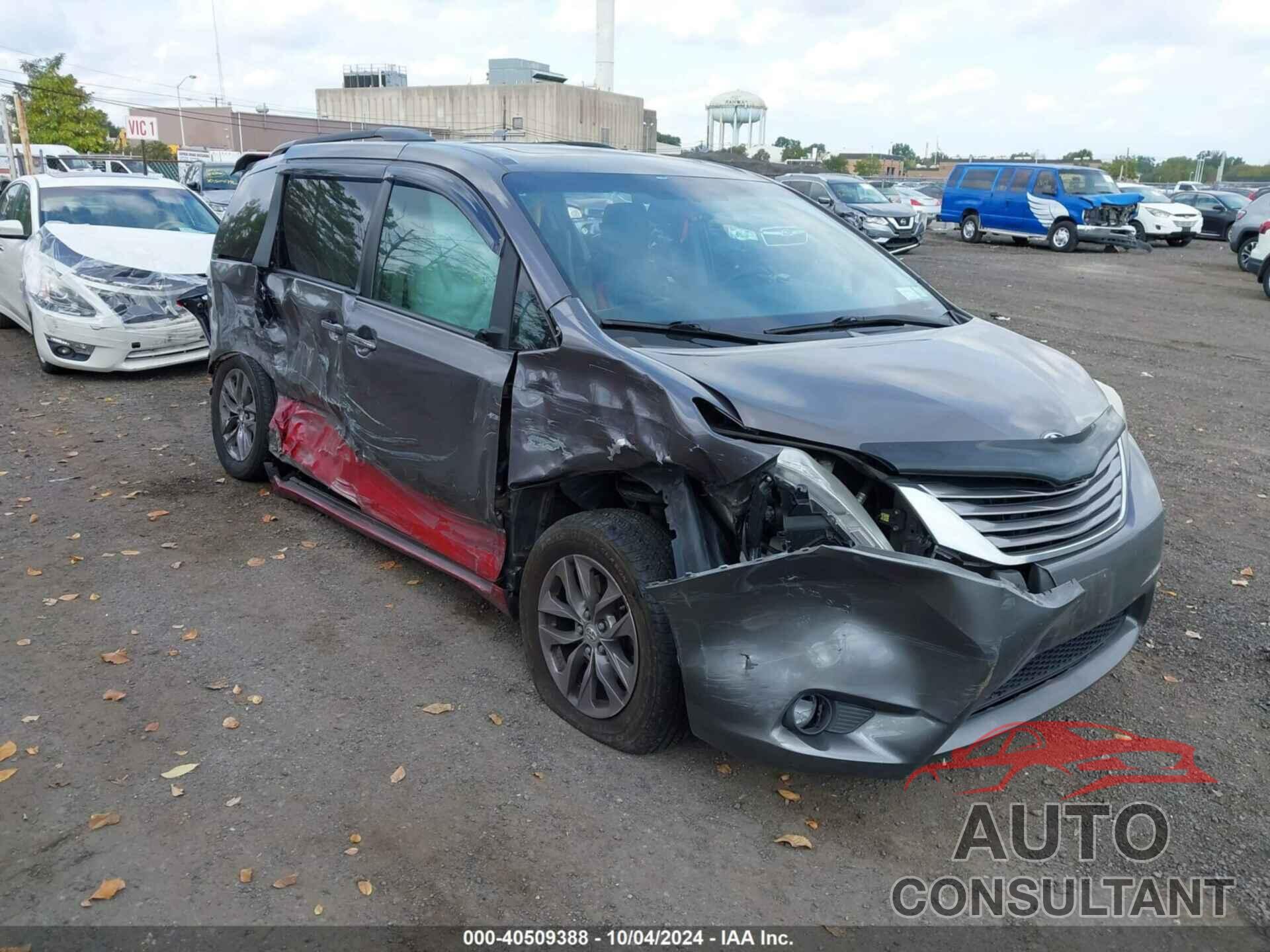 TOYOTA SIENNA 2017 - 5TDYZ3DC6HS820168