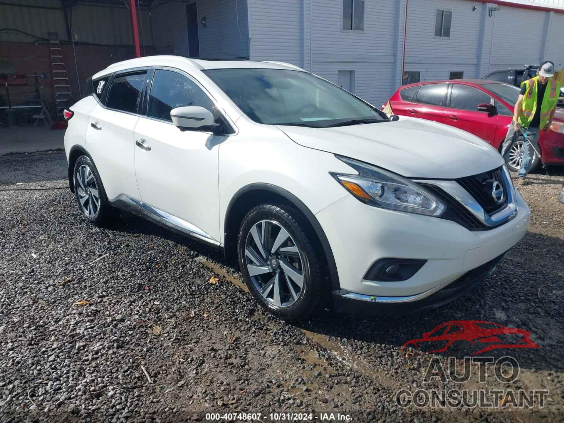 NISSAN MURANO 2018 - 5N1AZ2MH6JN156971