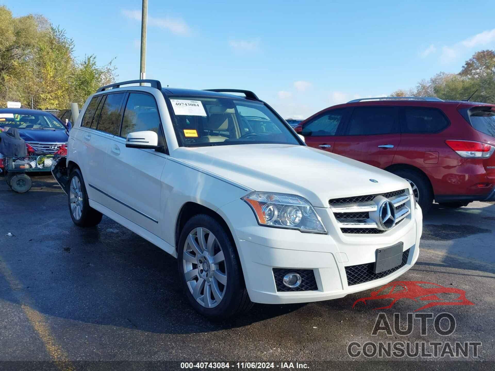 MERCEDES-BENZ GLK 350 2012 - WDCGG8HB0CF862869