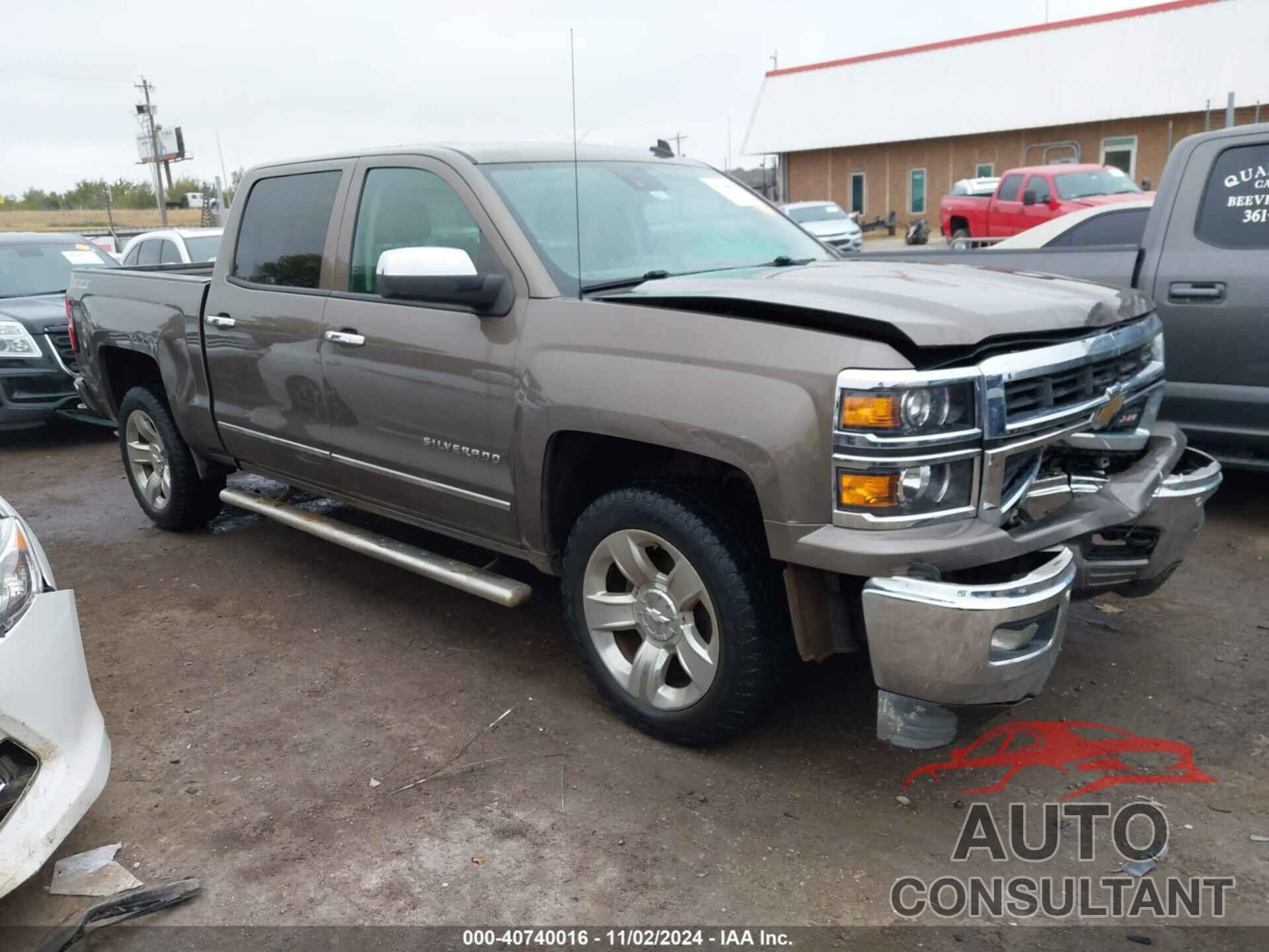 CHEVROLET SILVERADO 1500 2014 - 3GCUKSEC5EG389876