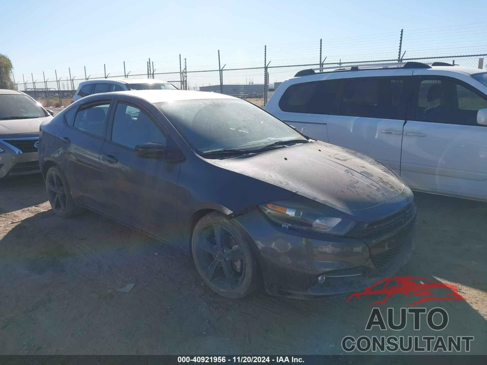 DODGE DART 2014 - 1C3CDFBB1ED919139