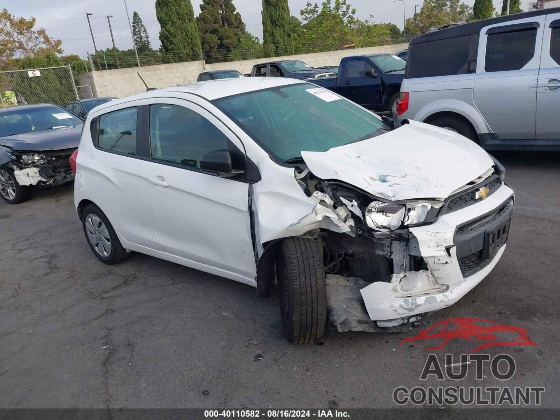 CHEVROLET SPARK 2017 - KL8CB6SA1HC764975