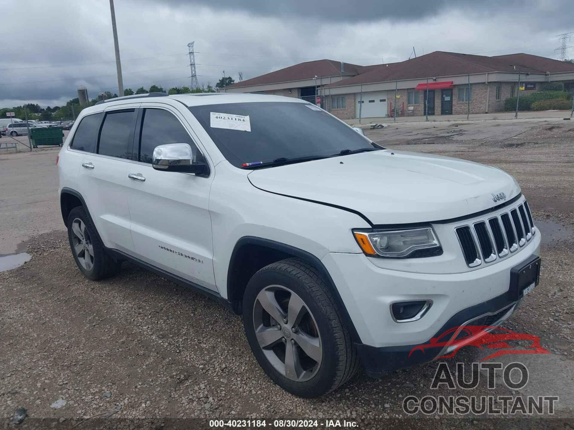 JEEP GRAND CHEROKEE 2016 - 1C4RJFBG9GC429437