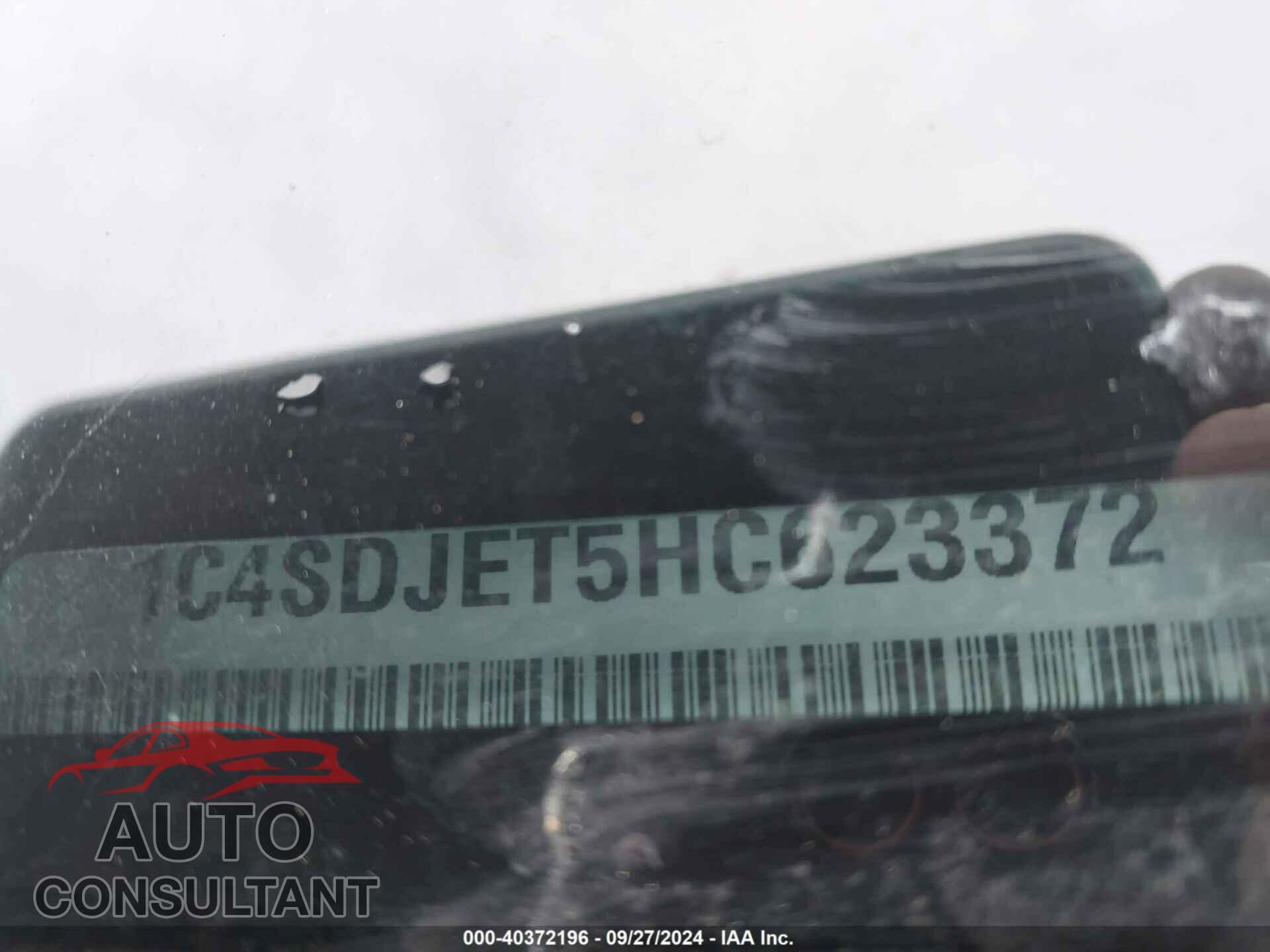 DODGE DURANGO 2017 - 1C4SDJET5HC623372