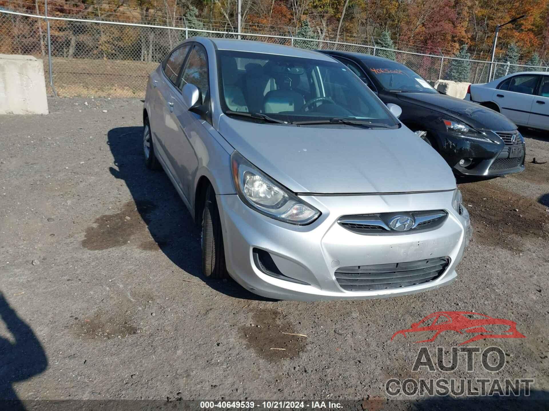 HYUNDAI ACCENT 2012 - KMHCT4AE2CU157589