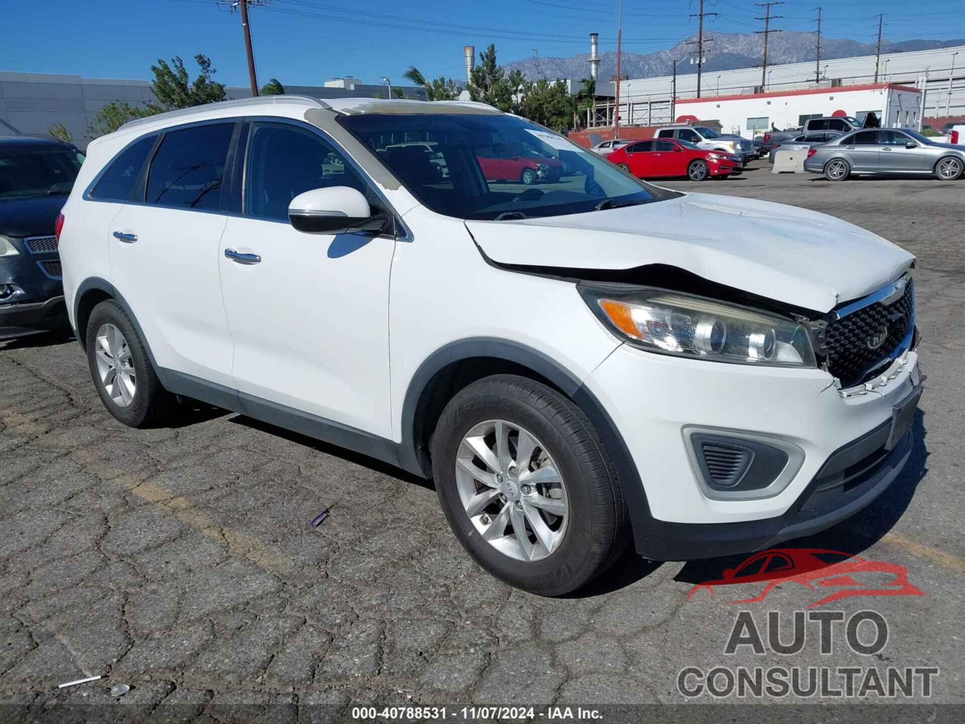 KIA SORENTO 2016 - 5XYPG4A32GG025366