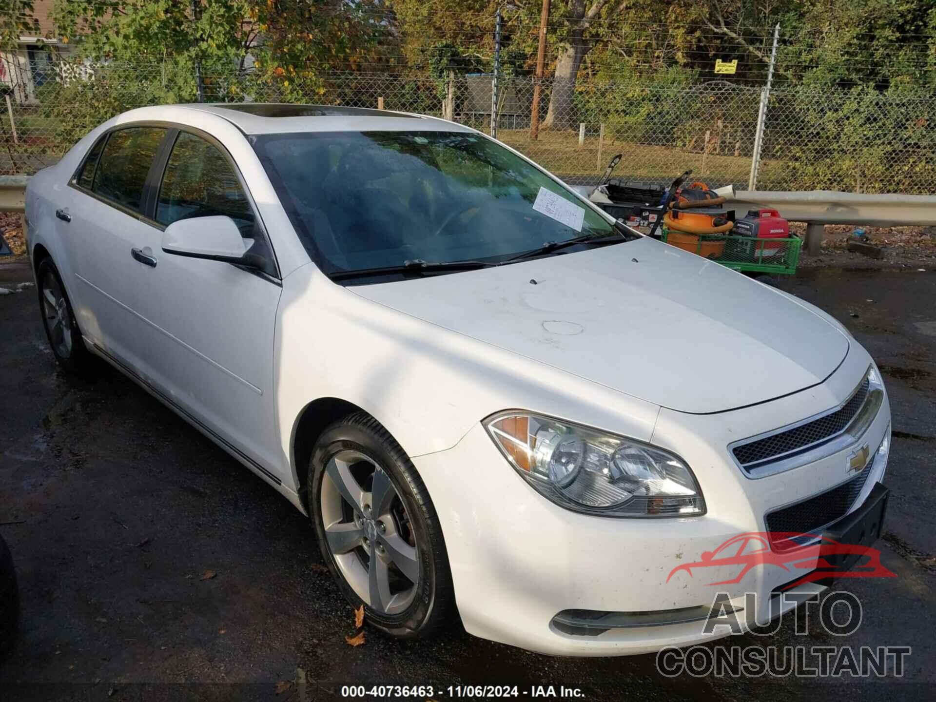 CHEVROLET MALIBU 2012 - 1G1ZD5EU8CF380008