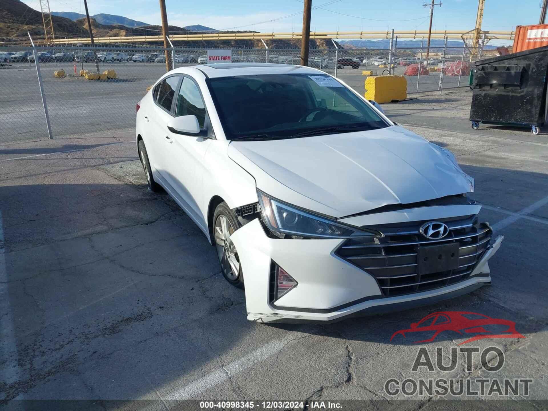 HYUNDAI ELANTRA 2020 - 5NPD84LF6LH530417