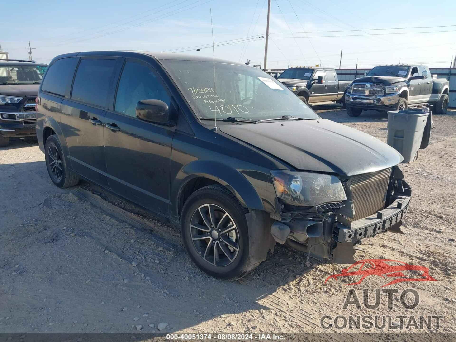 DODGE GRAND CARAVAN 2018 - 2C4RDGBG8JR206365